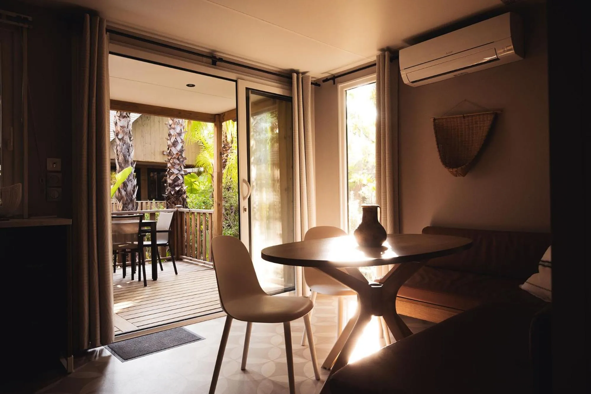 Living room in Les Prairies de la Mer