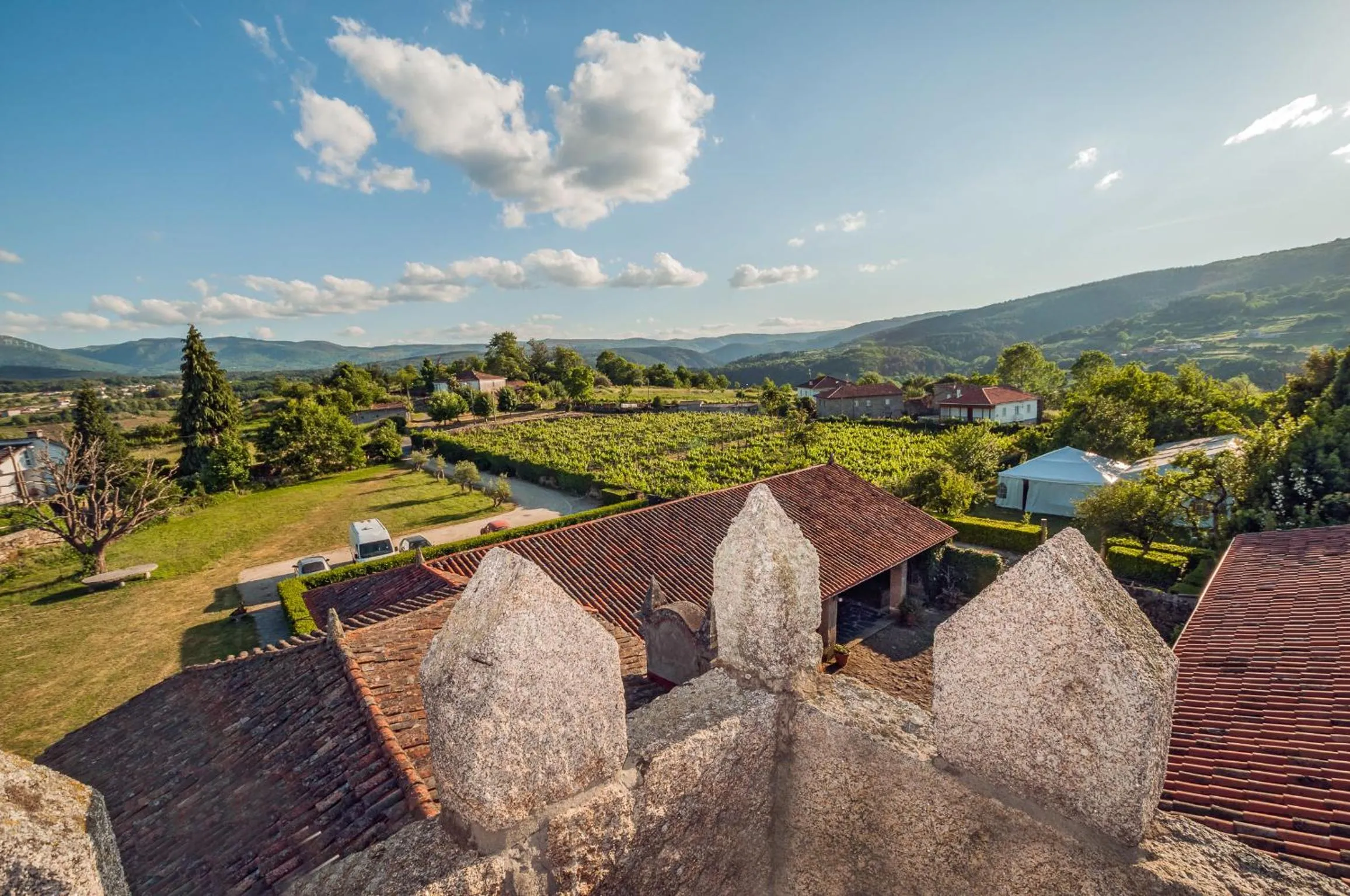 Mountain view in Casa Grande de Rosende
