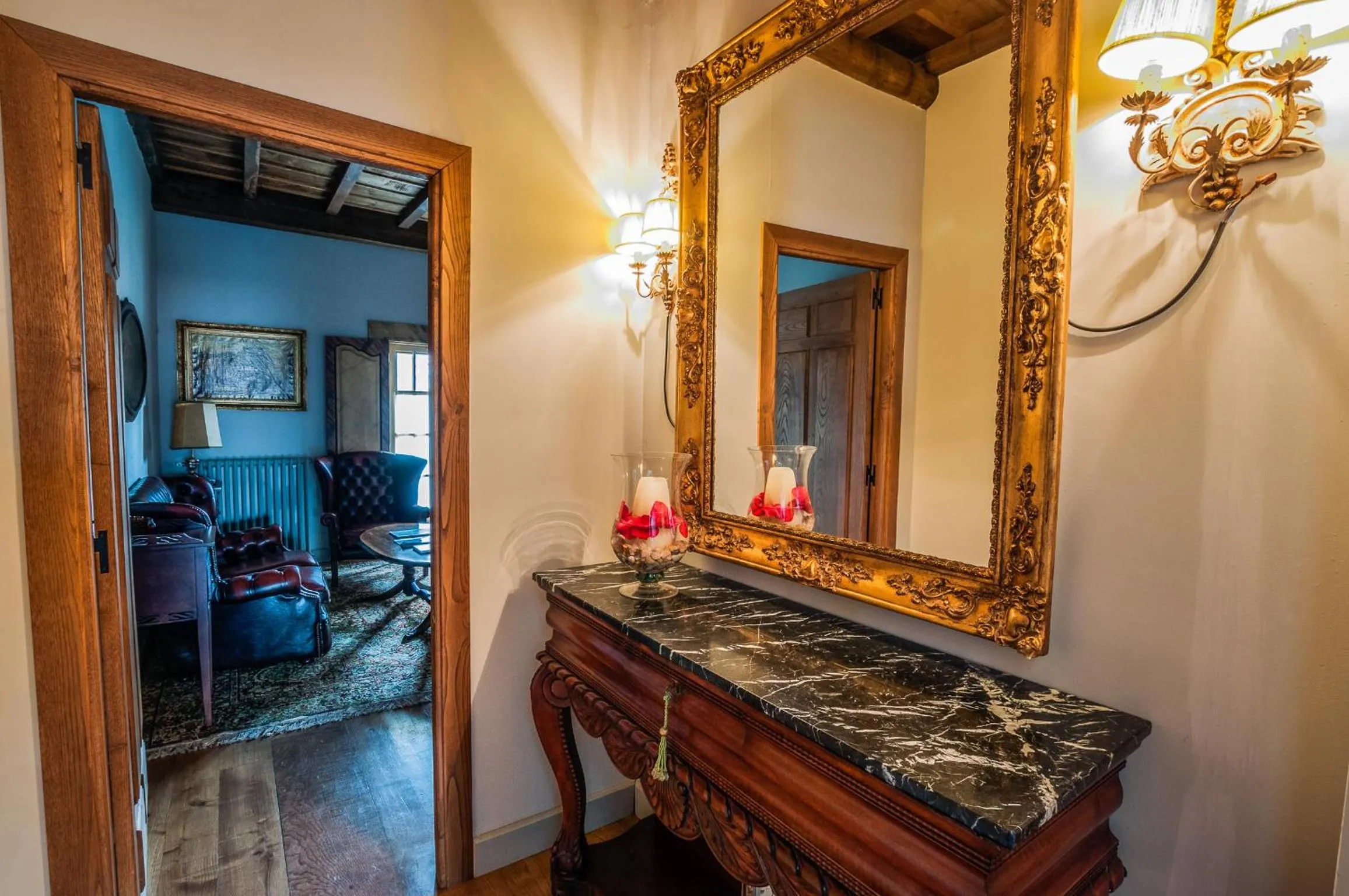 Swimming pool in Casa Grande de Rosende