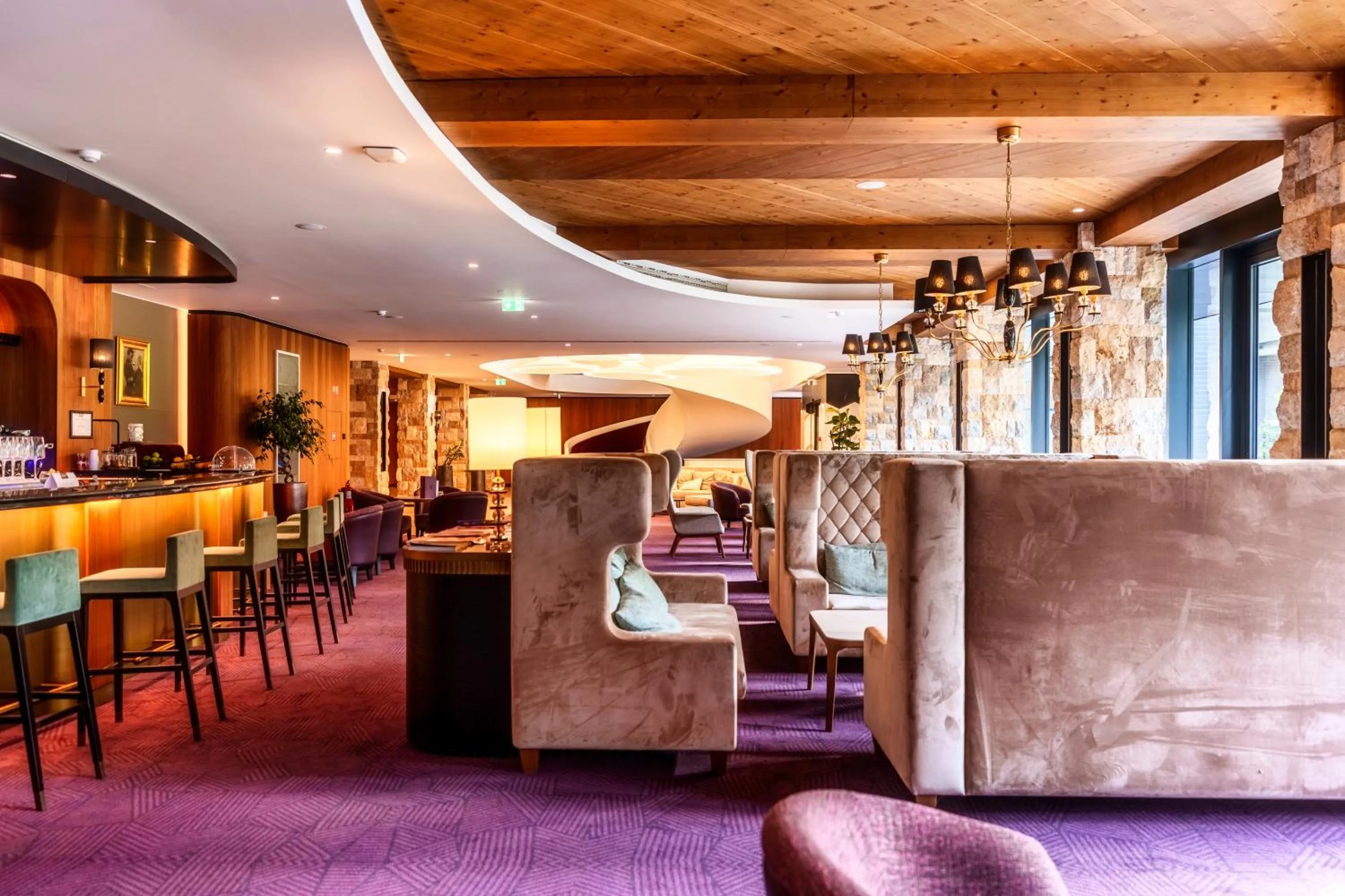 Lounge or bar in HABAKUK Wellness & Event Hotel