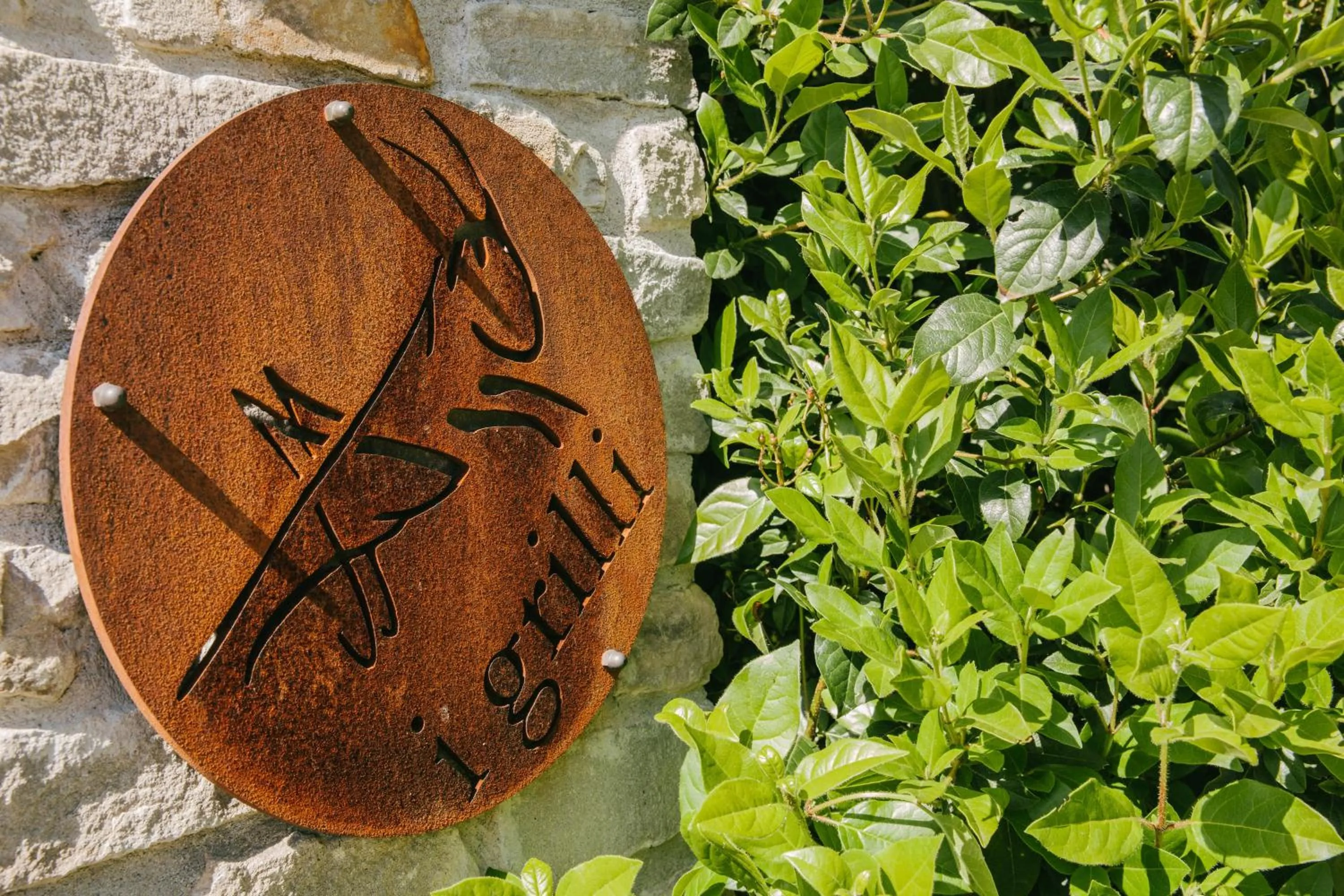 Decorative detail in I Grilli