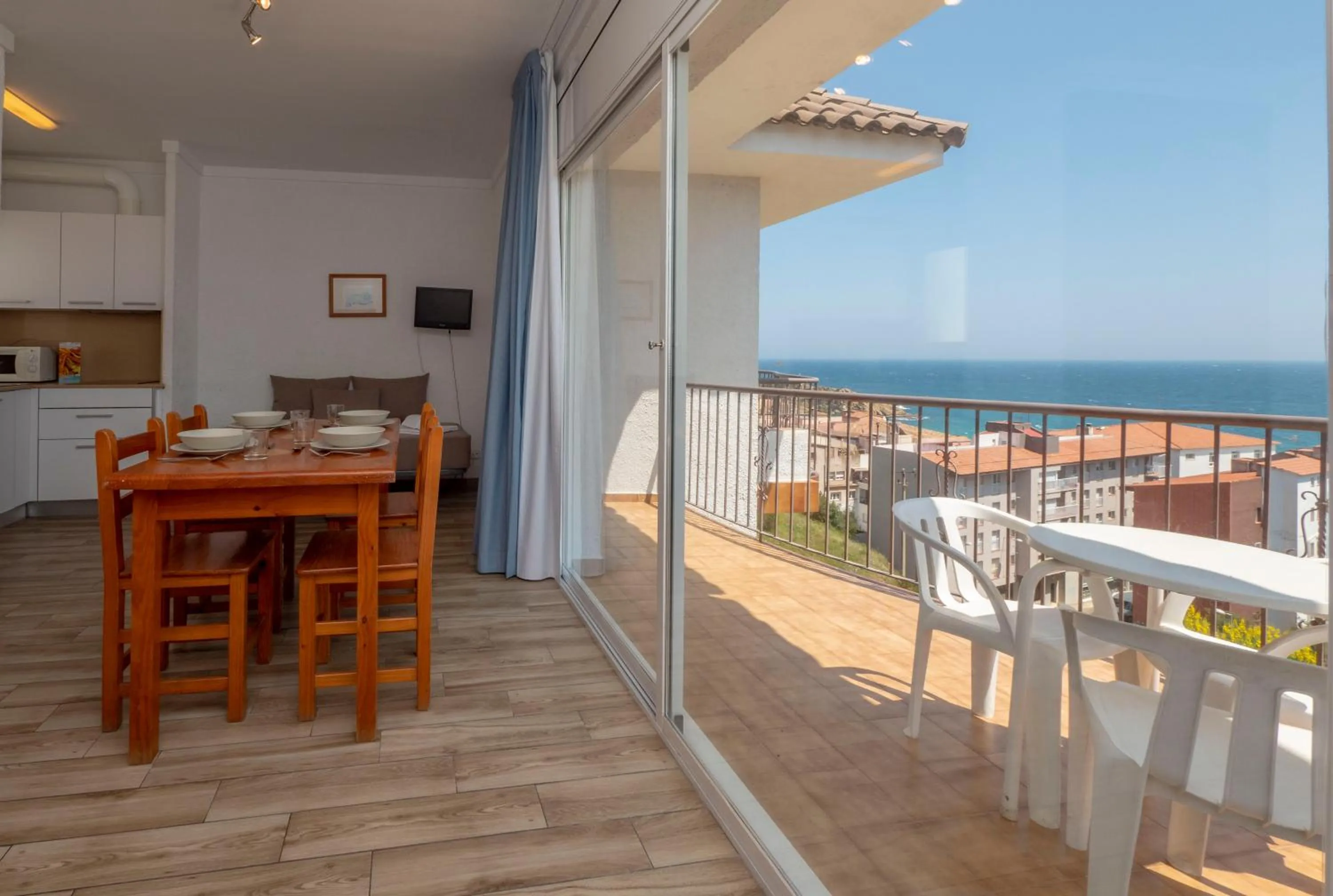 Balcony/Terrace in Apartamentos AR Muntanya Mar