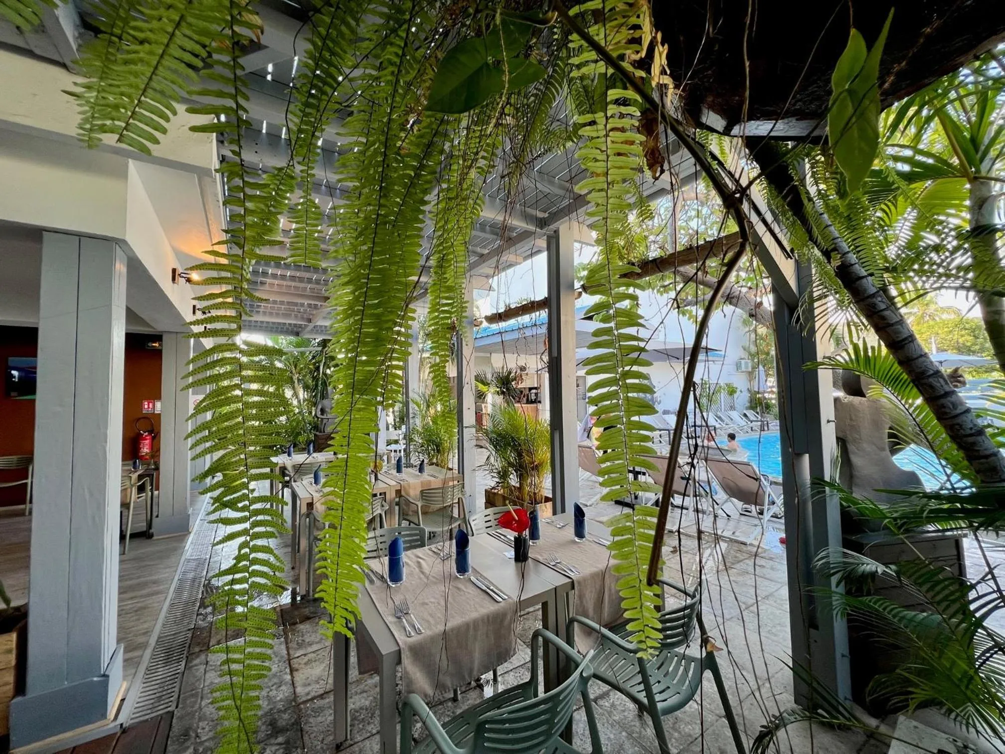 Restaurant/places to eat in Hôtel Le Grand Bleu