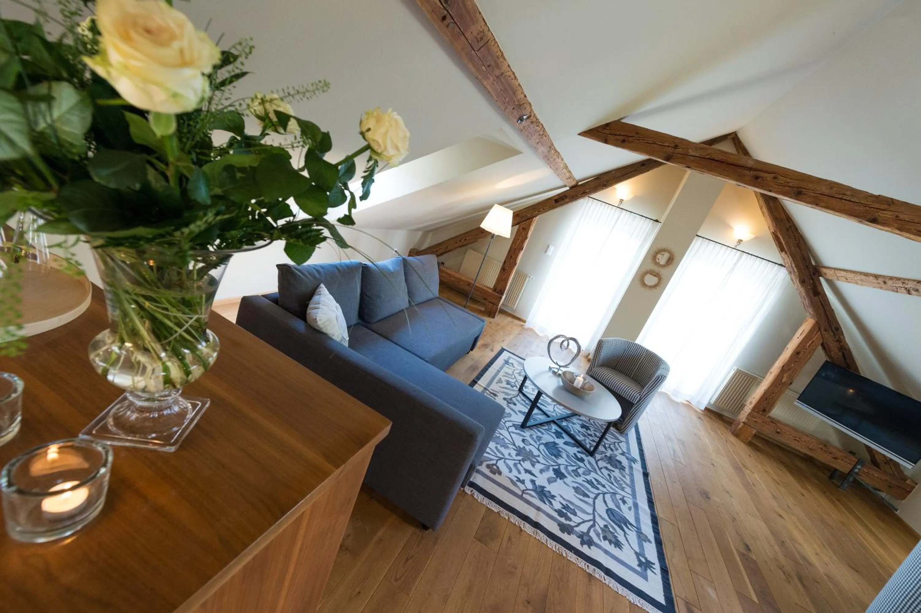 Living room in Das Eisenberg