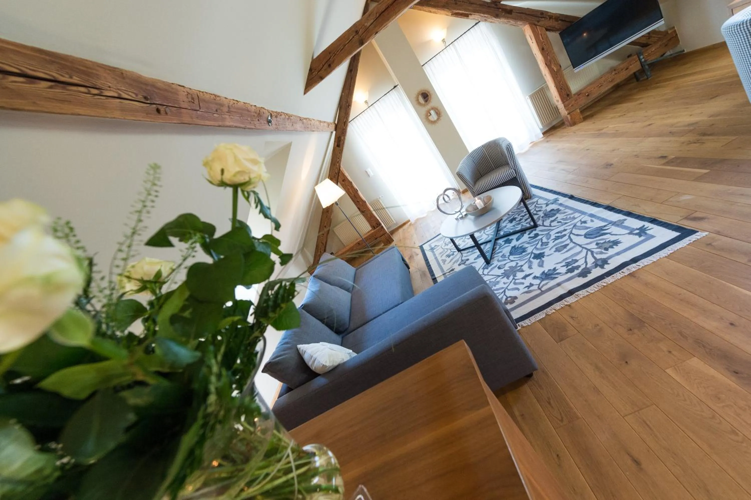 Living room in Das Eisenberg