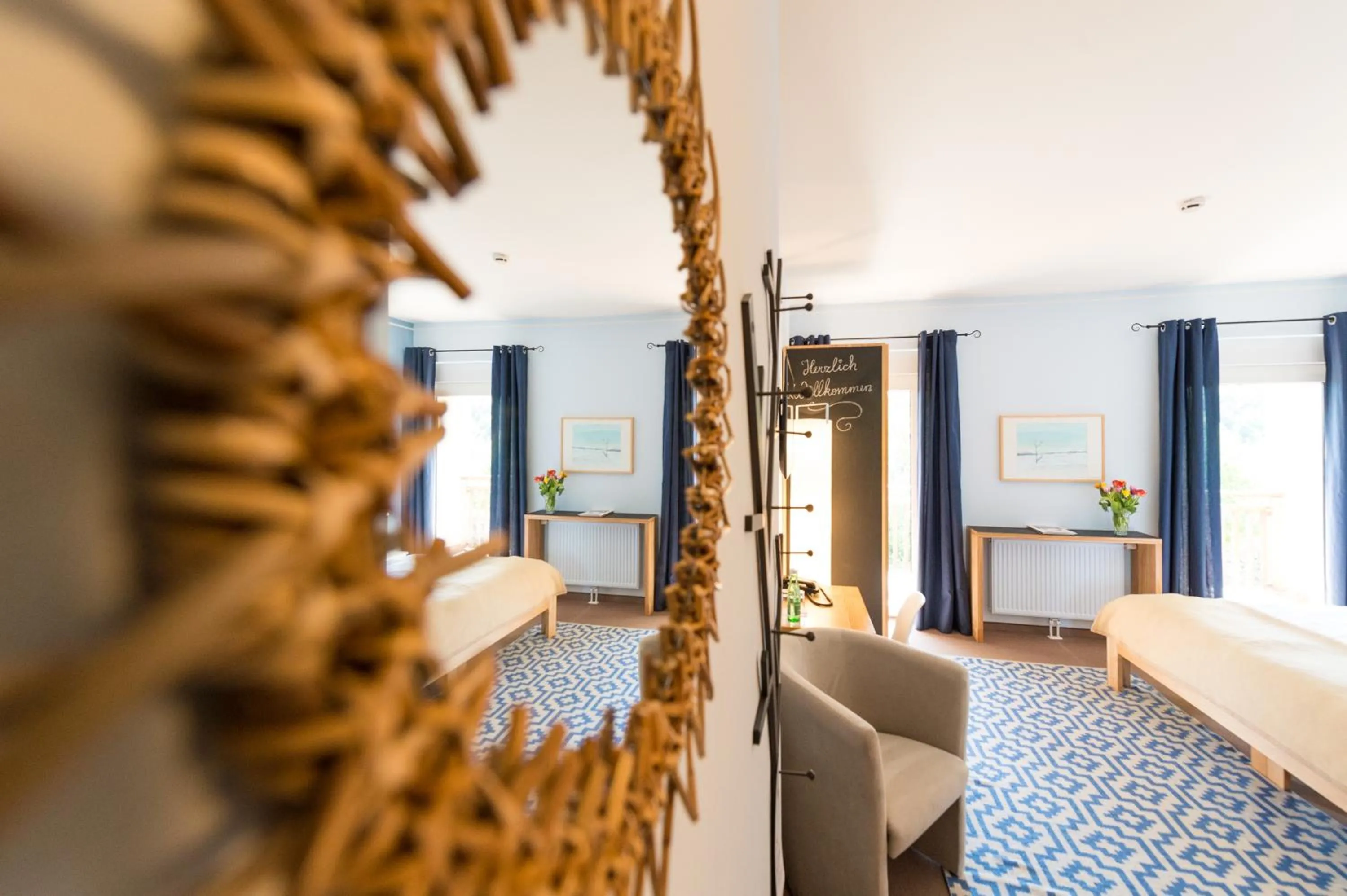 Photo of the whole room, Bed in Das Eisenberg