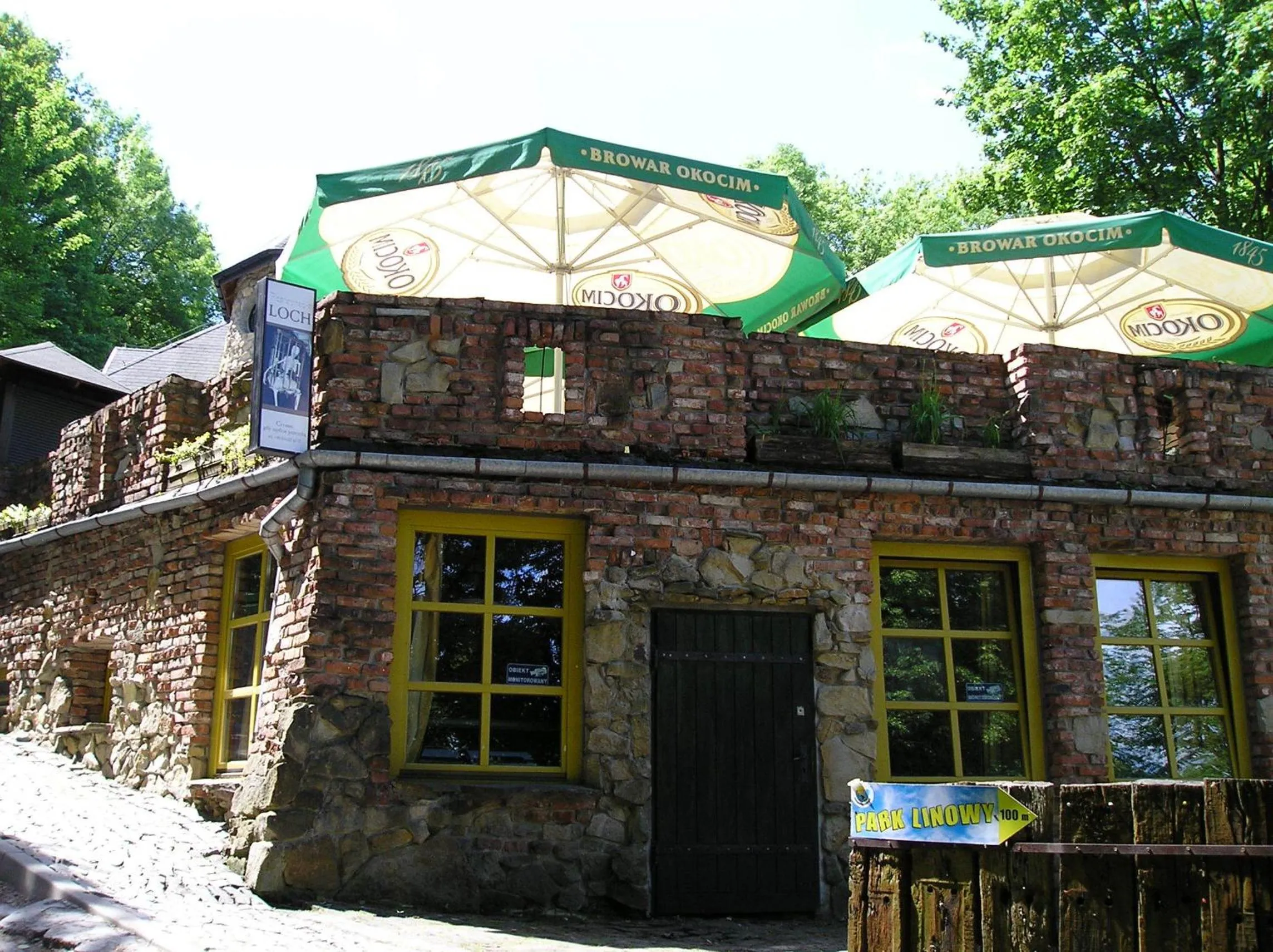 Area and facilities in Hotel Podzamcze