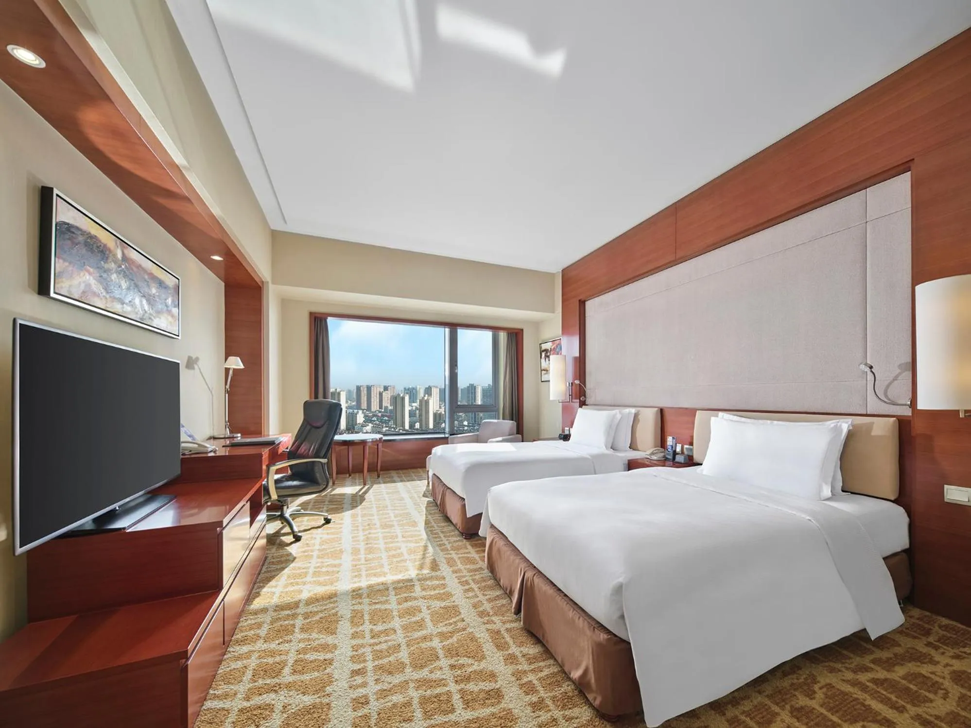 Bedroom, Bed in Hilton Hefei