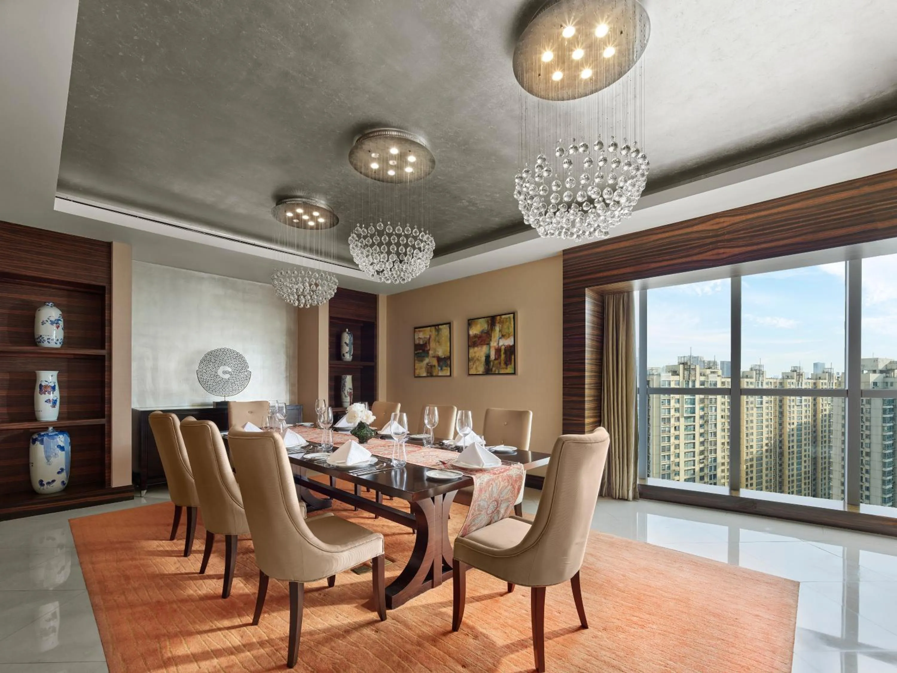 Seating area in Hilton Hefei