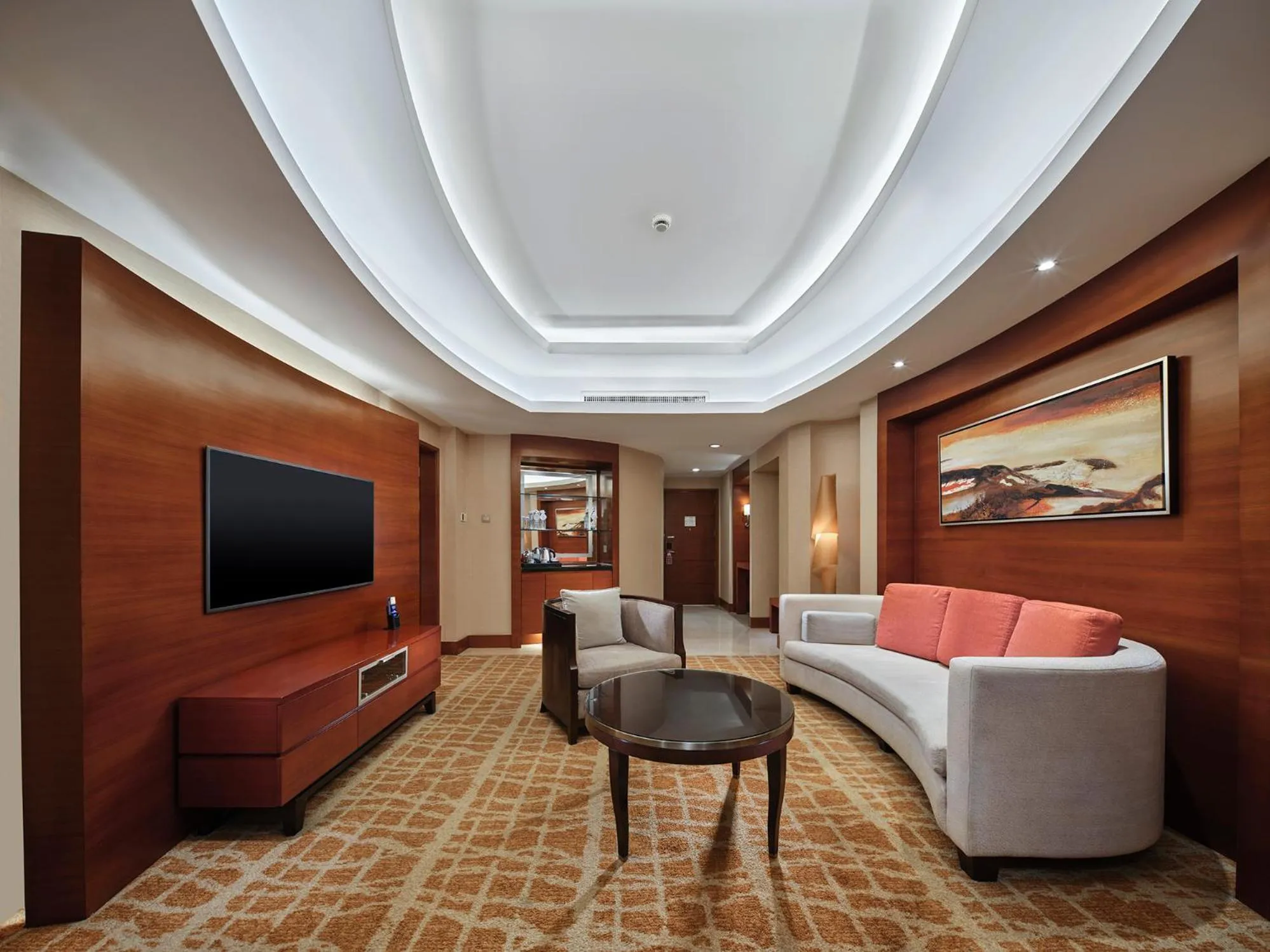 Living room in Hilton Hefei