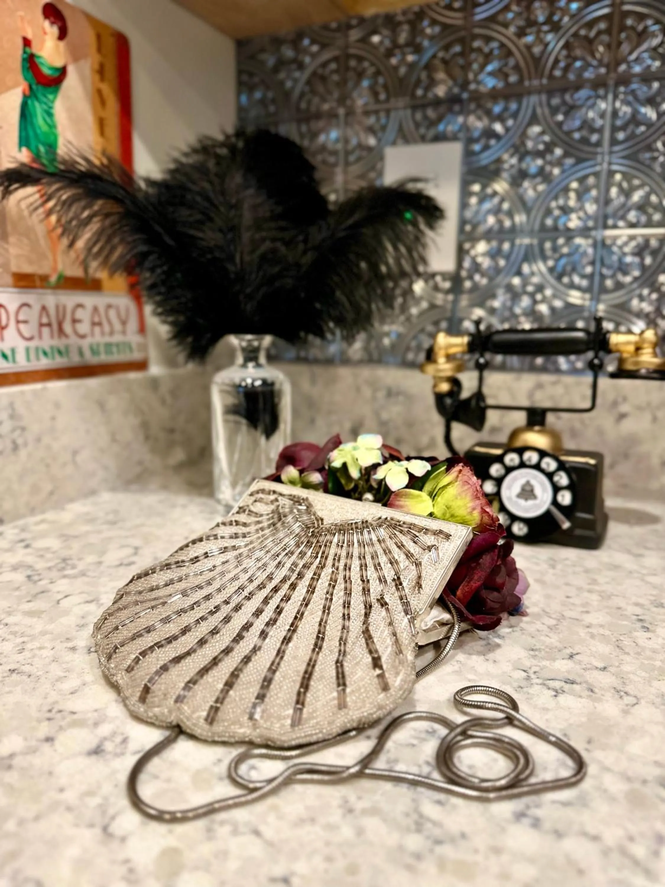 Decorative detail in Pillow and Paddock B&B