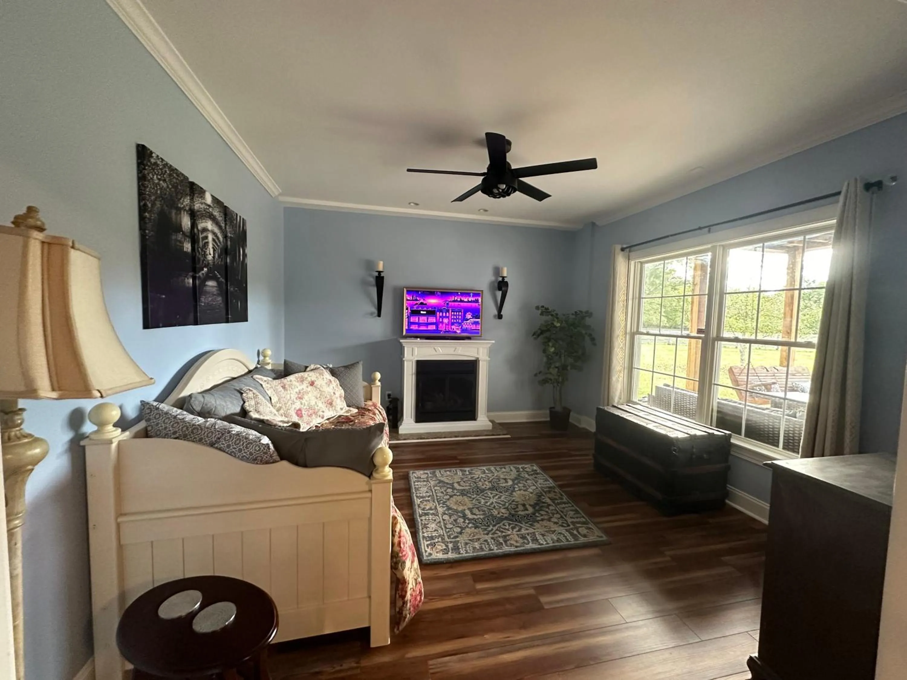 Bed in Pillow and Paddock B&B