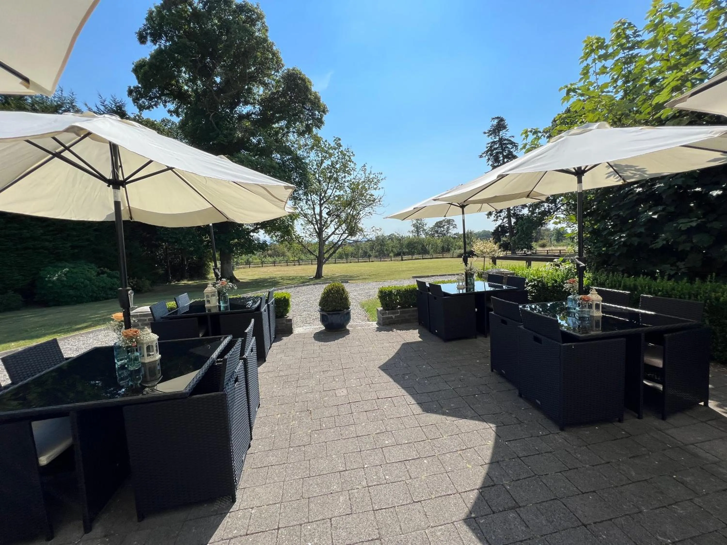Patio in Leixlip Manor Hotel