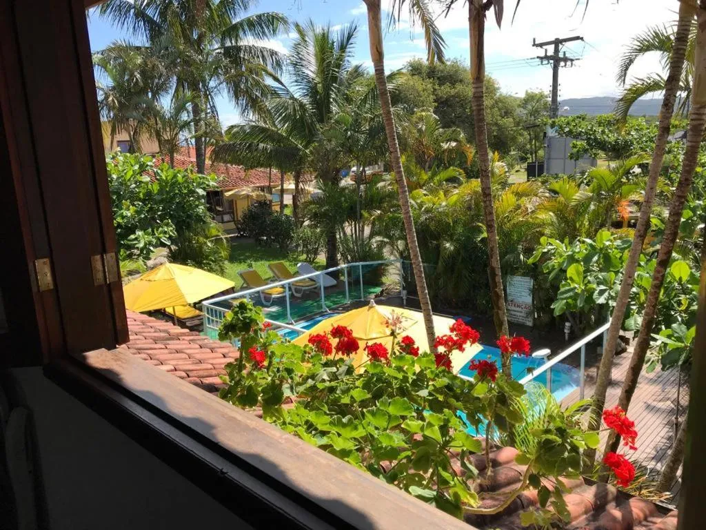 Swimming pool in Pousada Palhocinha Garopaba