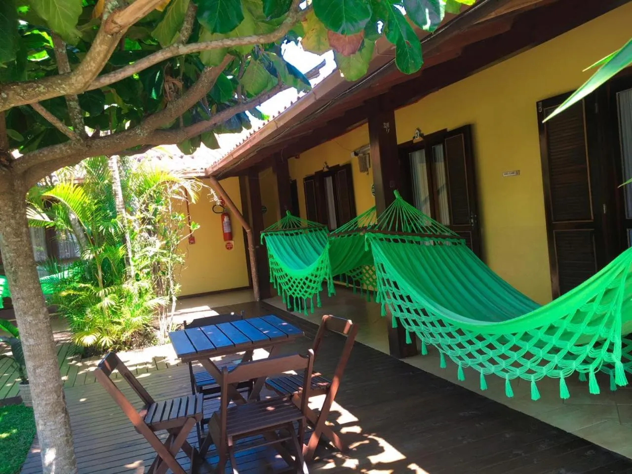 Garden in Pousada Palhocinha Garopaba