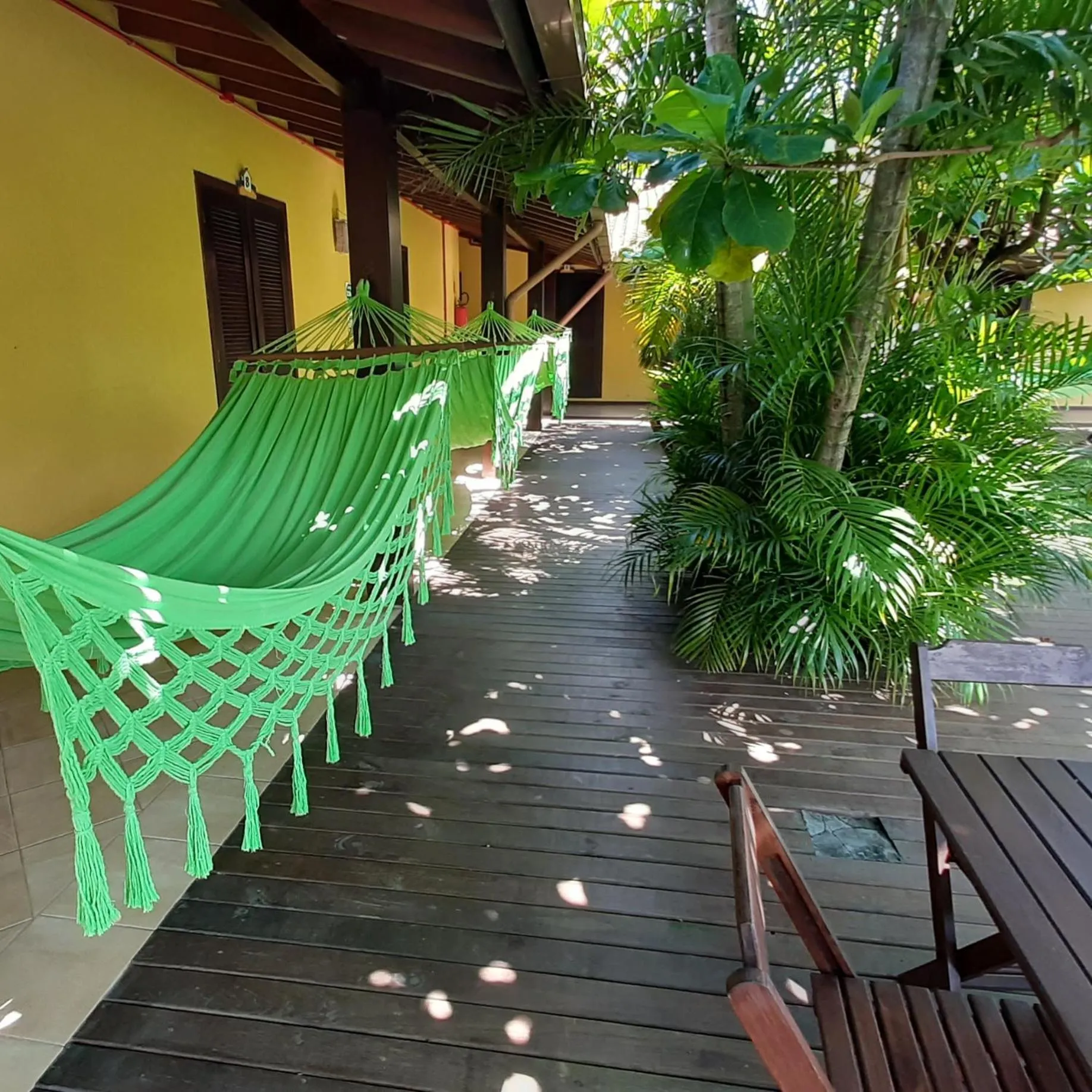 Garden in Pousada Palhocinha Garopaba