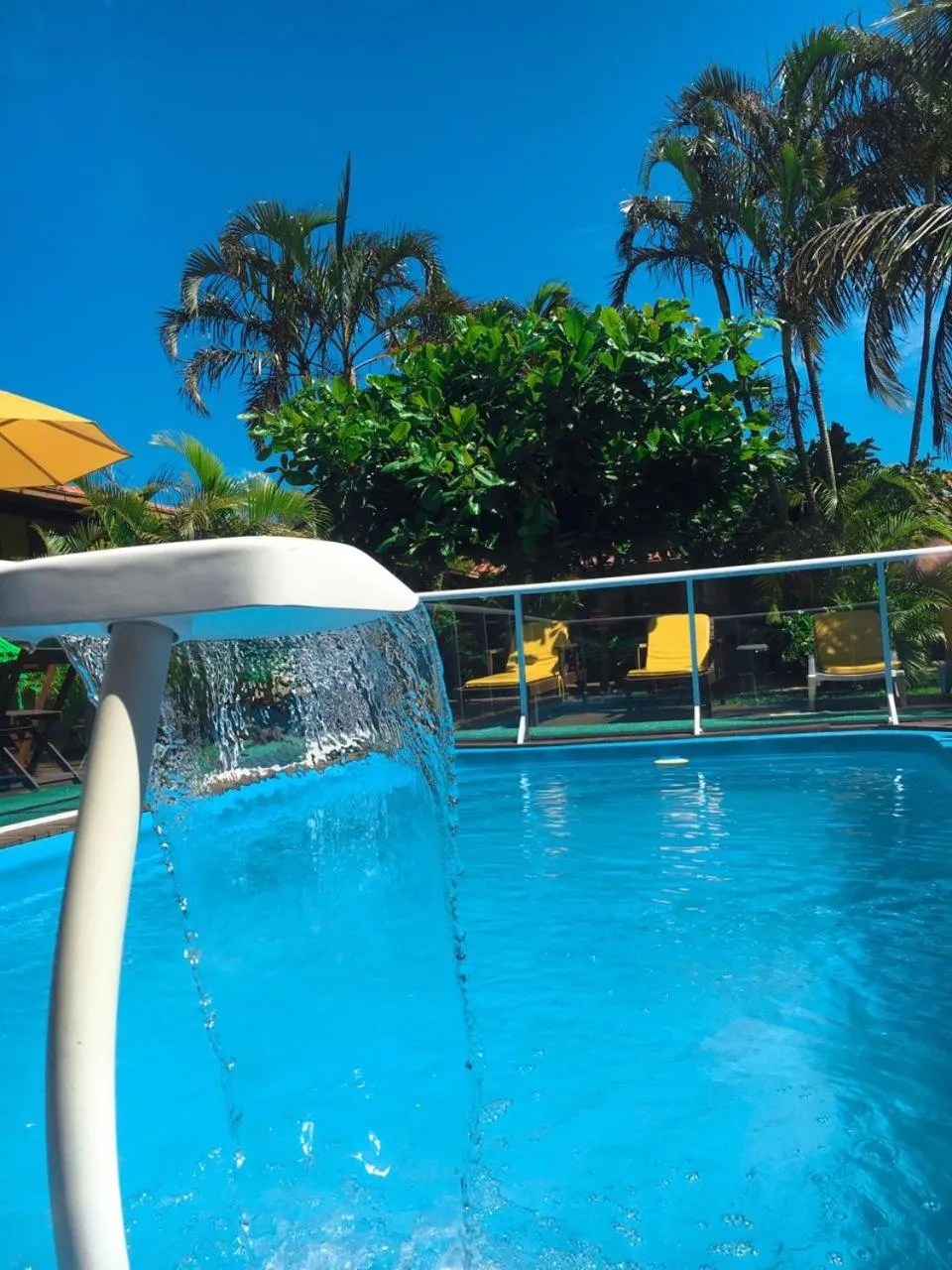 Swimming pool in Pousada Palhocinha Garopaba