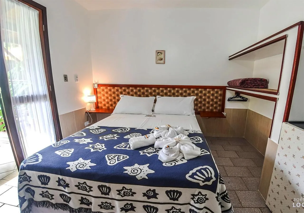 Bed in Pousada Palhocinha Garopaba