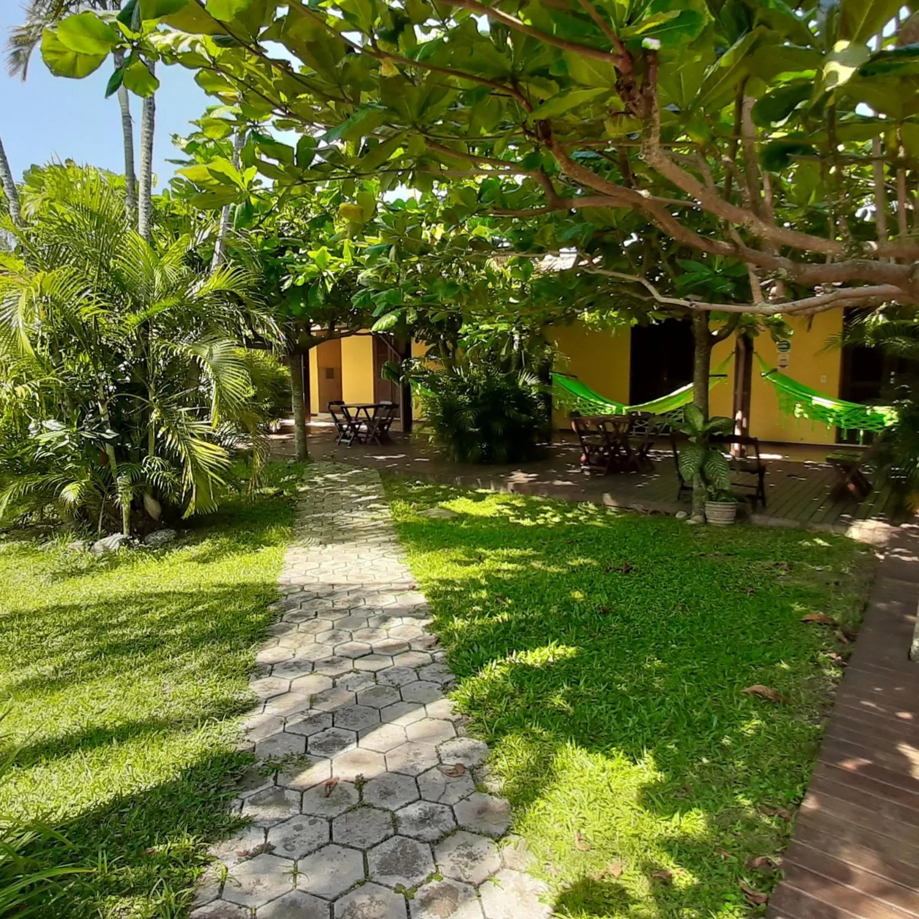 Garden in Pousada Palhocinha Garopaba