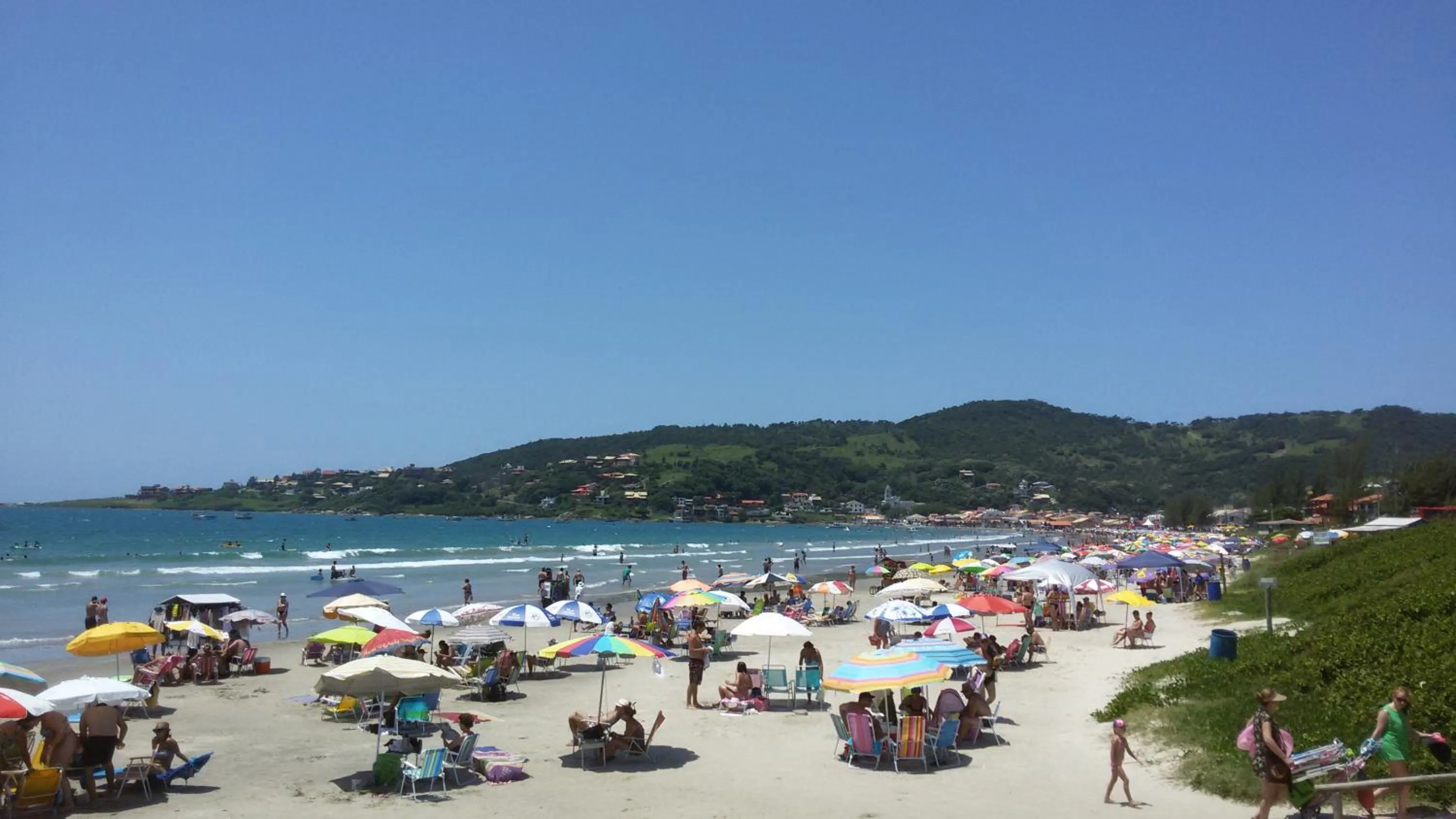 Sea view in Pousada Palhocinha Garopaba