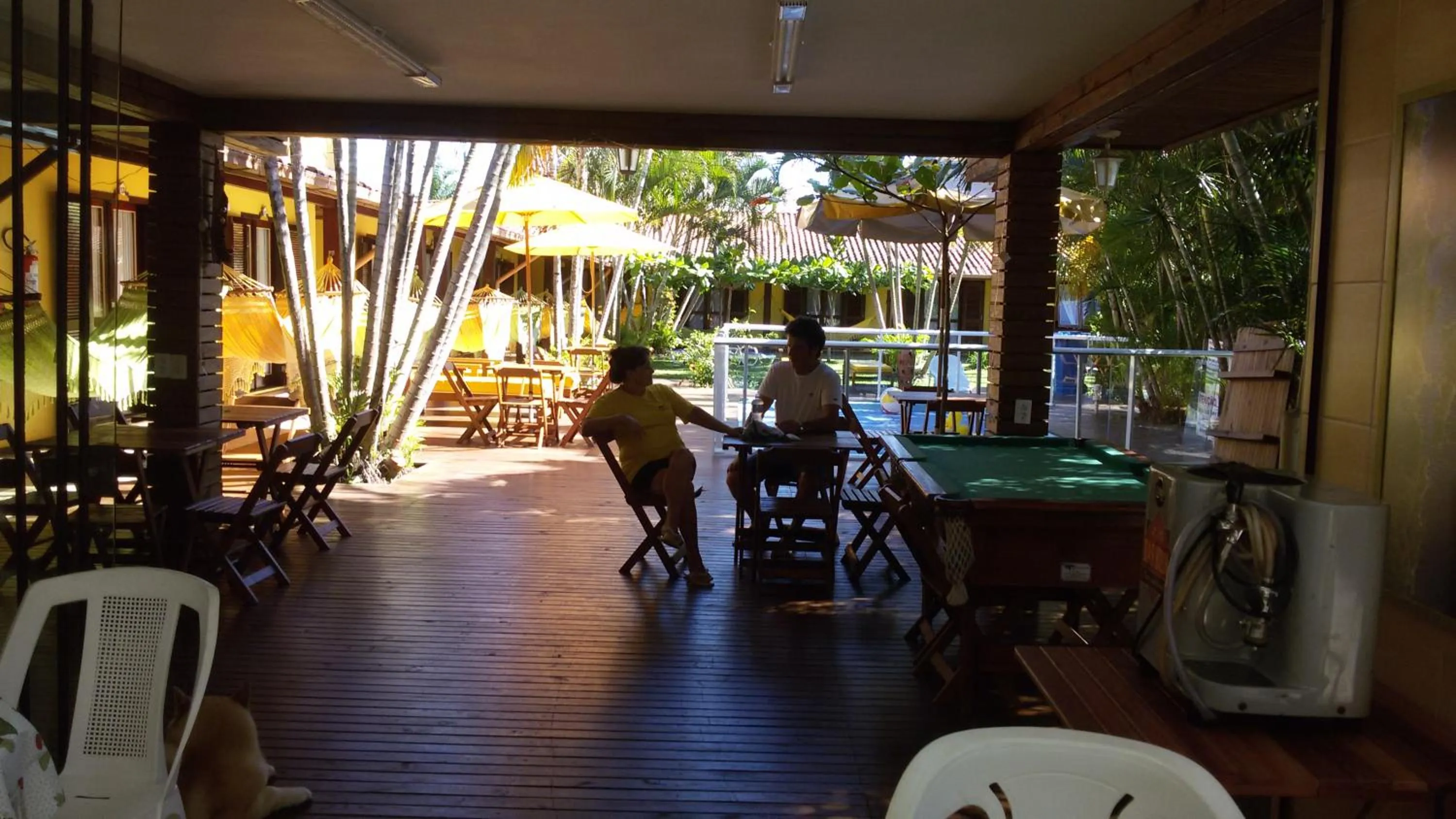 Lounge or bar in Pousada Palhocinha Garopaba
