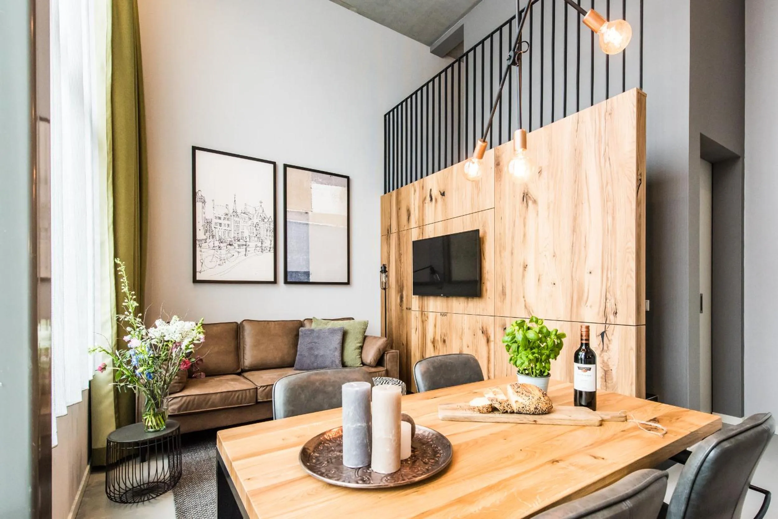 Living room in YAYS Amsterdam East by Numa