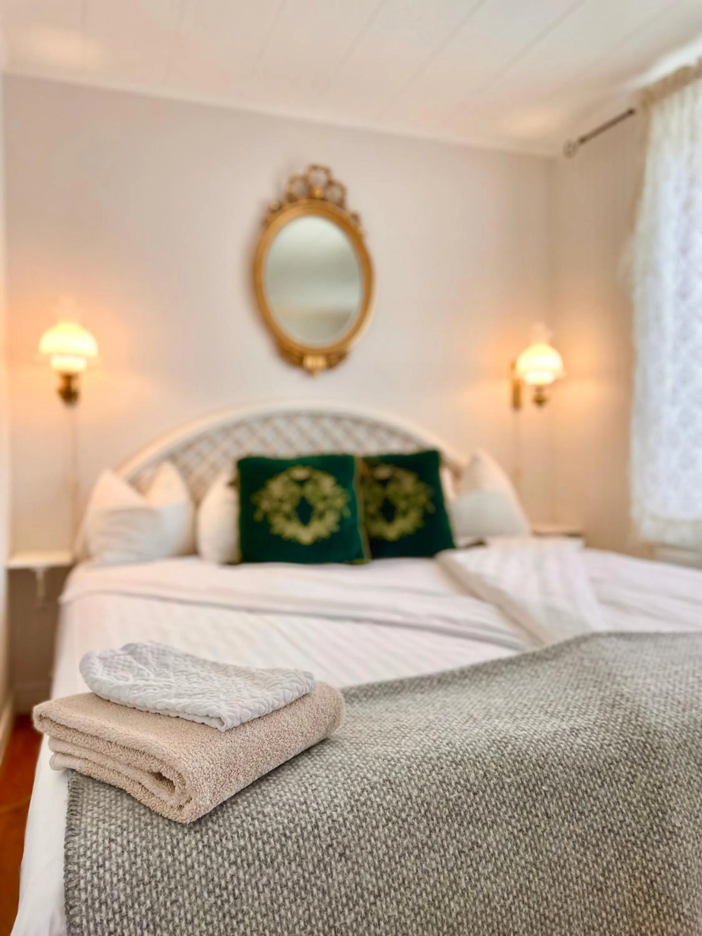 Bed in Hotell & Restaurant Solliden