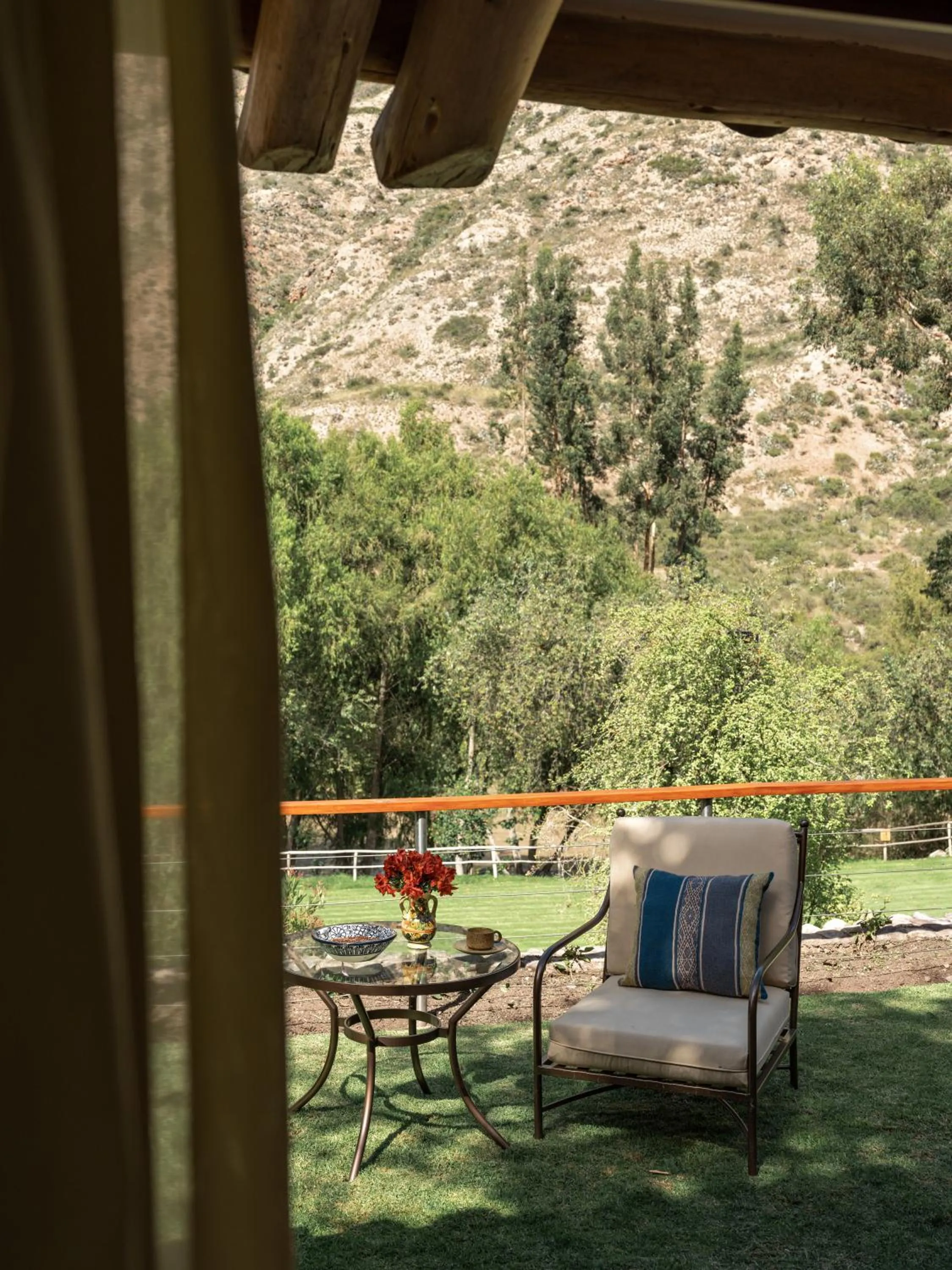 Balcony/Terrace in Rio Sagrado, A Belmond Hotel, Sacred Valley