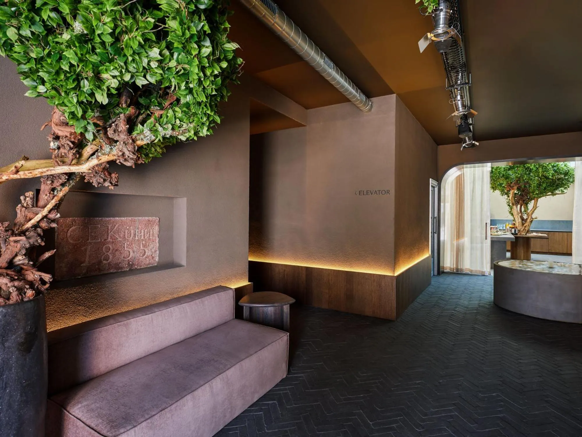 Seating area in Hotel Reja, a Member of Design Hotels