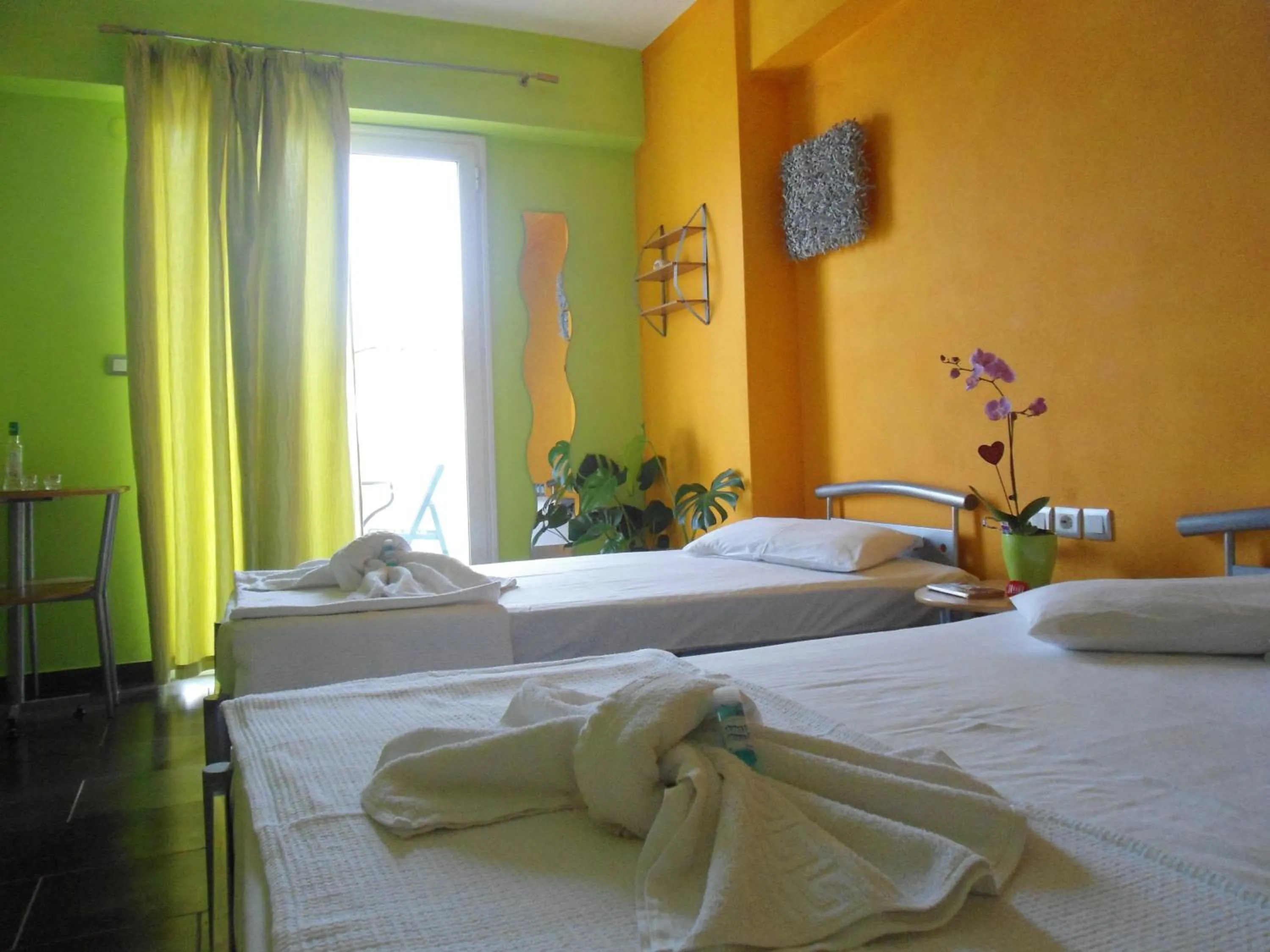 Bed in Lilalo Ηotel