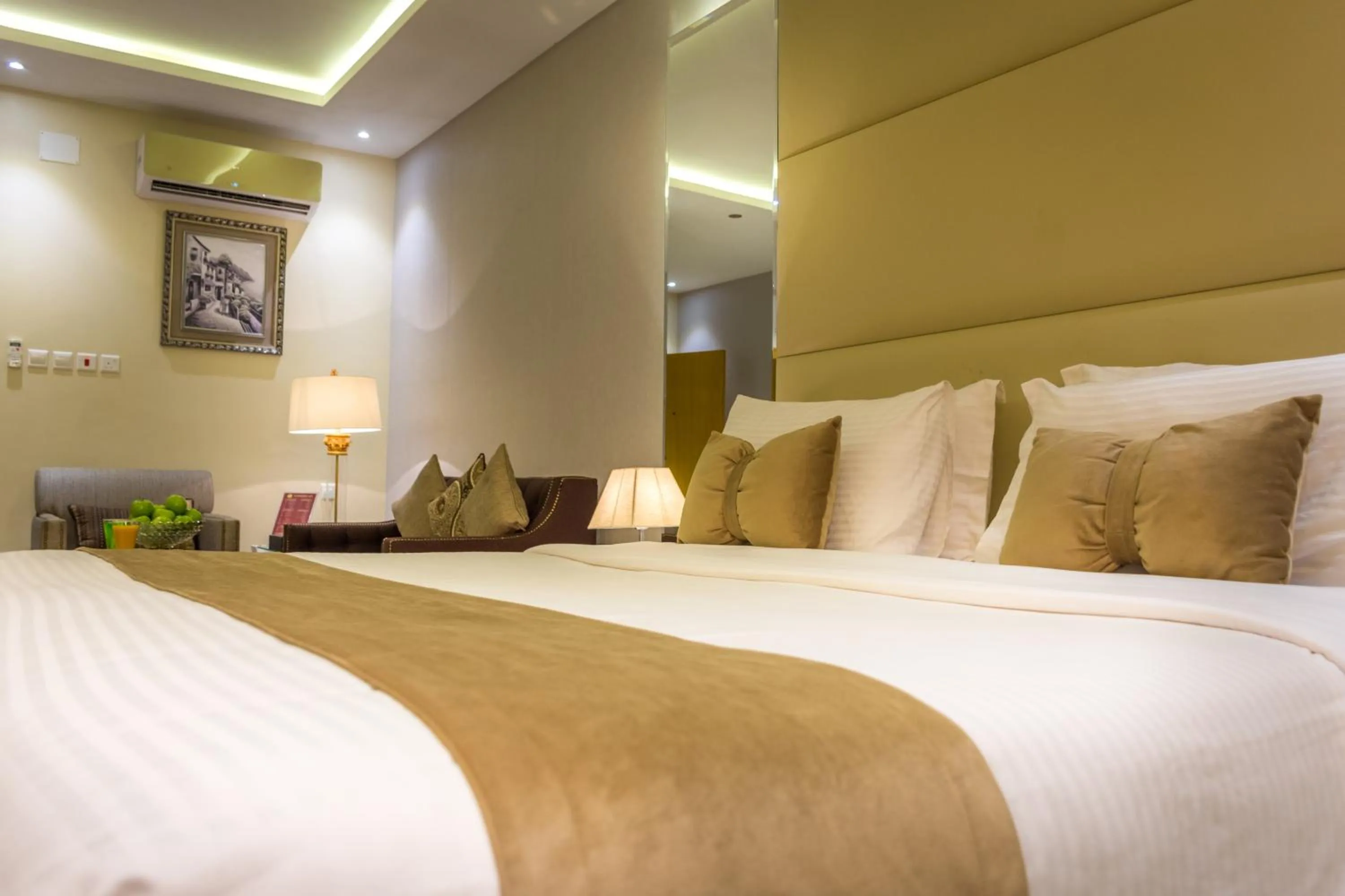 Bedroom, Bed in AL Muhaidb Residence Abha