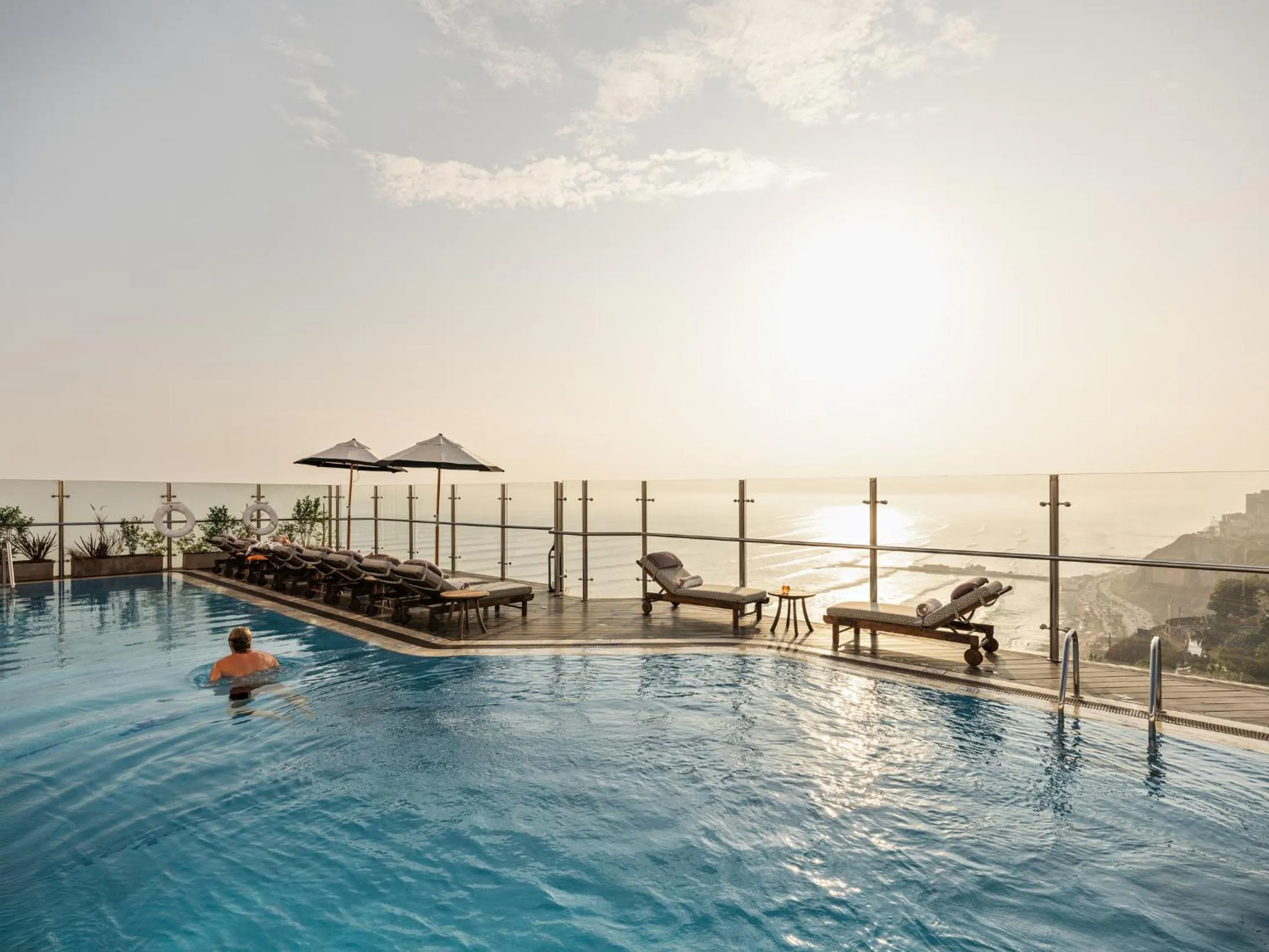 Swimming pool in Miraflores Park, A Belmond Hotel, Lima