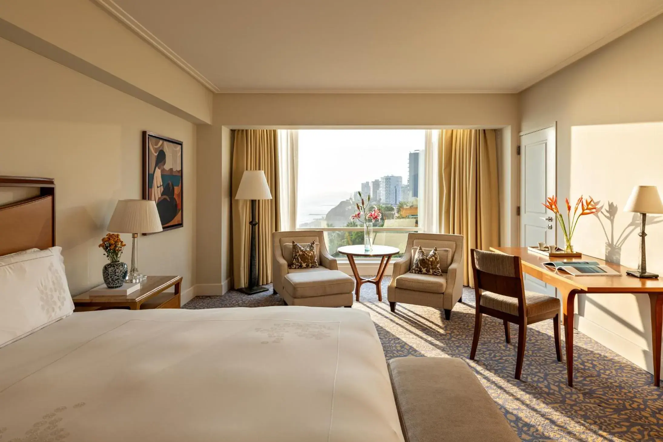 Deluxe Junior Suite Club with Ocean View in Miraflores Park, A Belmond Hotel, Lima Deluxe Junior Suite Club with Ocean View in Miraflores Park, A Belmond Hotel, Lima