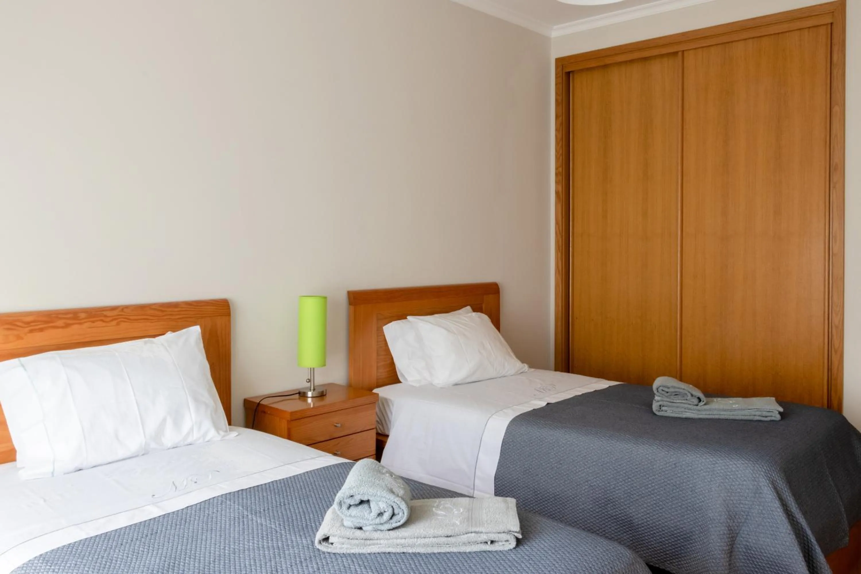 Bedroom, Bed in Madalena Beach Apartment by MP