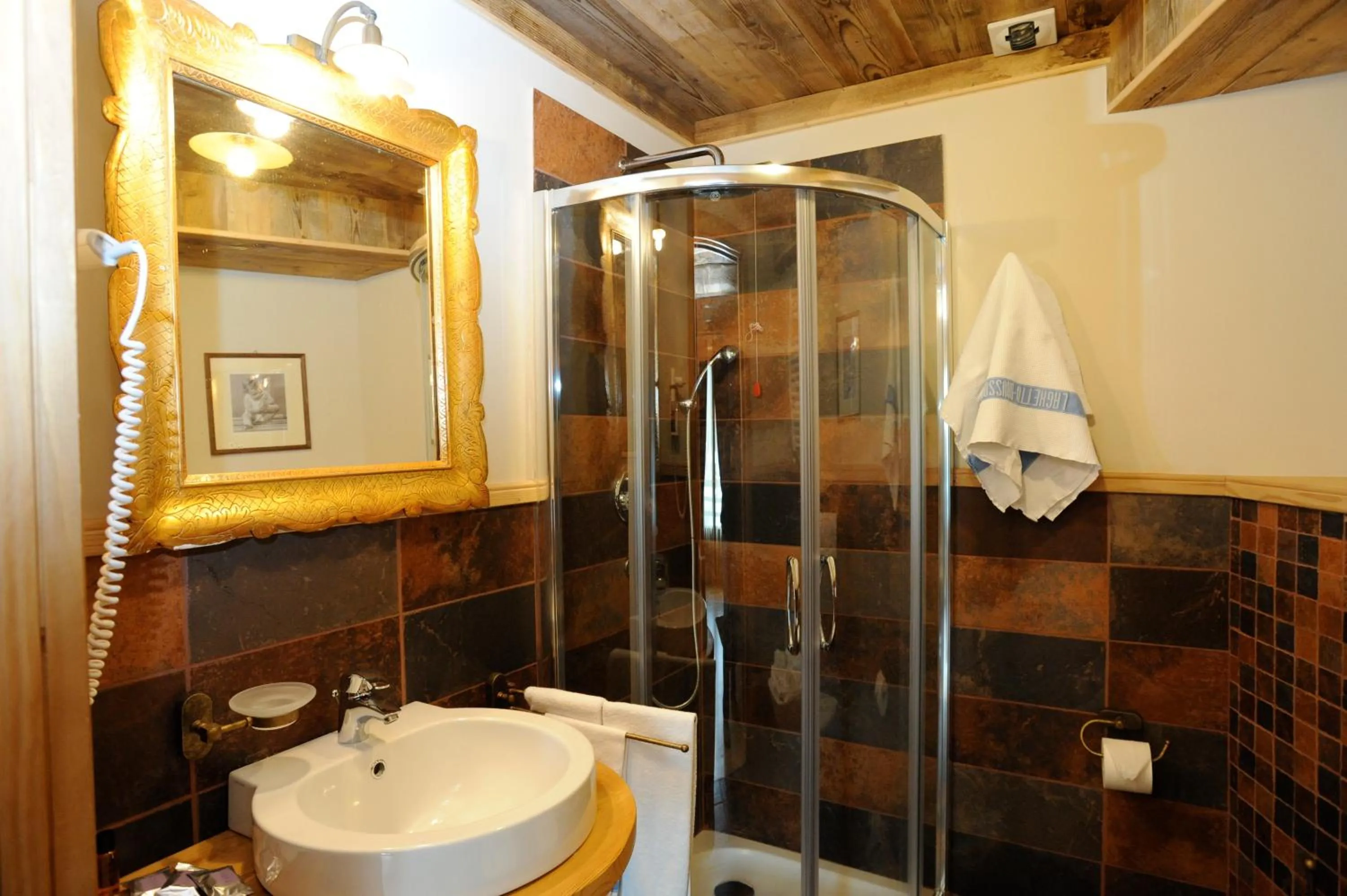 Shower in Laghetto Alpine Hotel & Restaurant