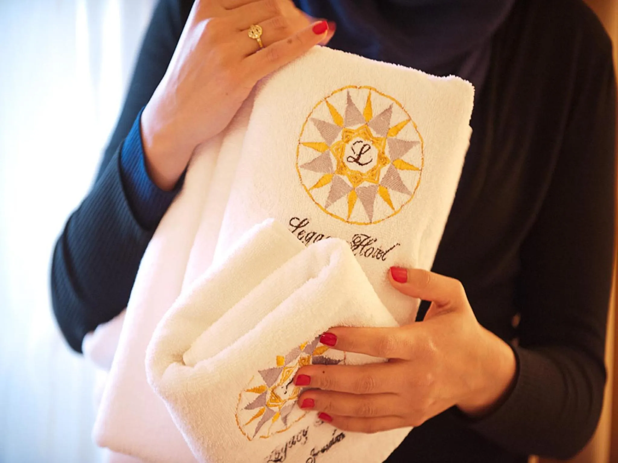 towels in Legacy Hotel