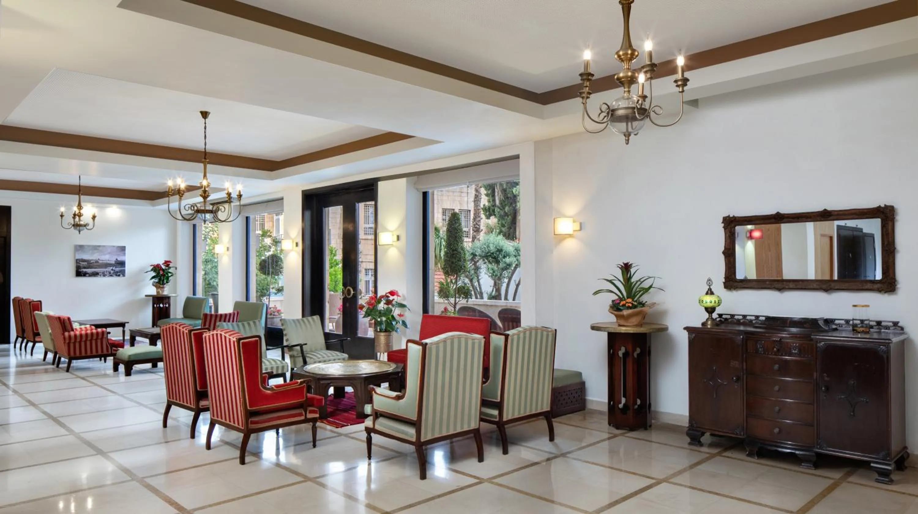 Lobby or reception in Legacy Hotel