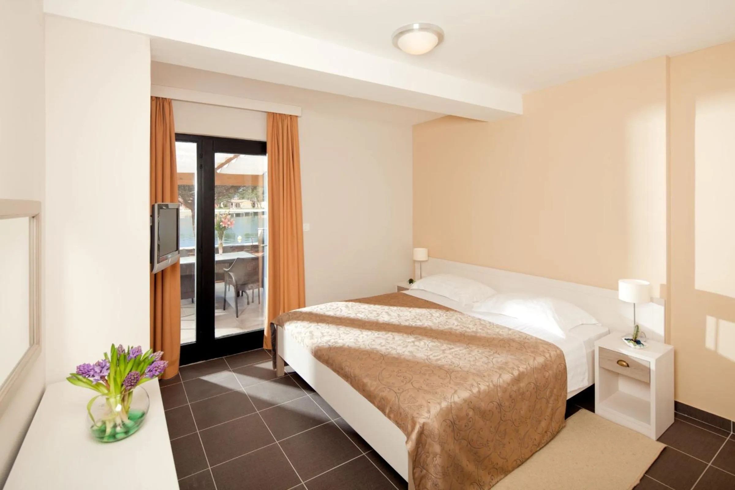 Bedroom, Bed in Apartments Amfora Plava Laguna