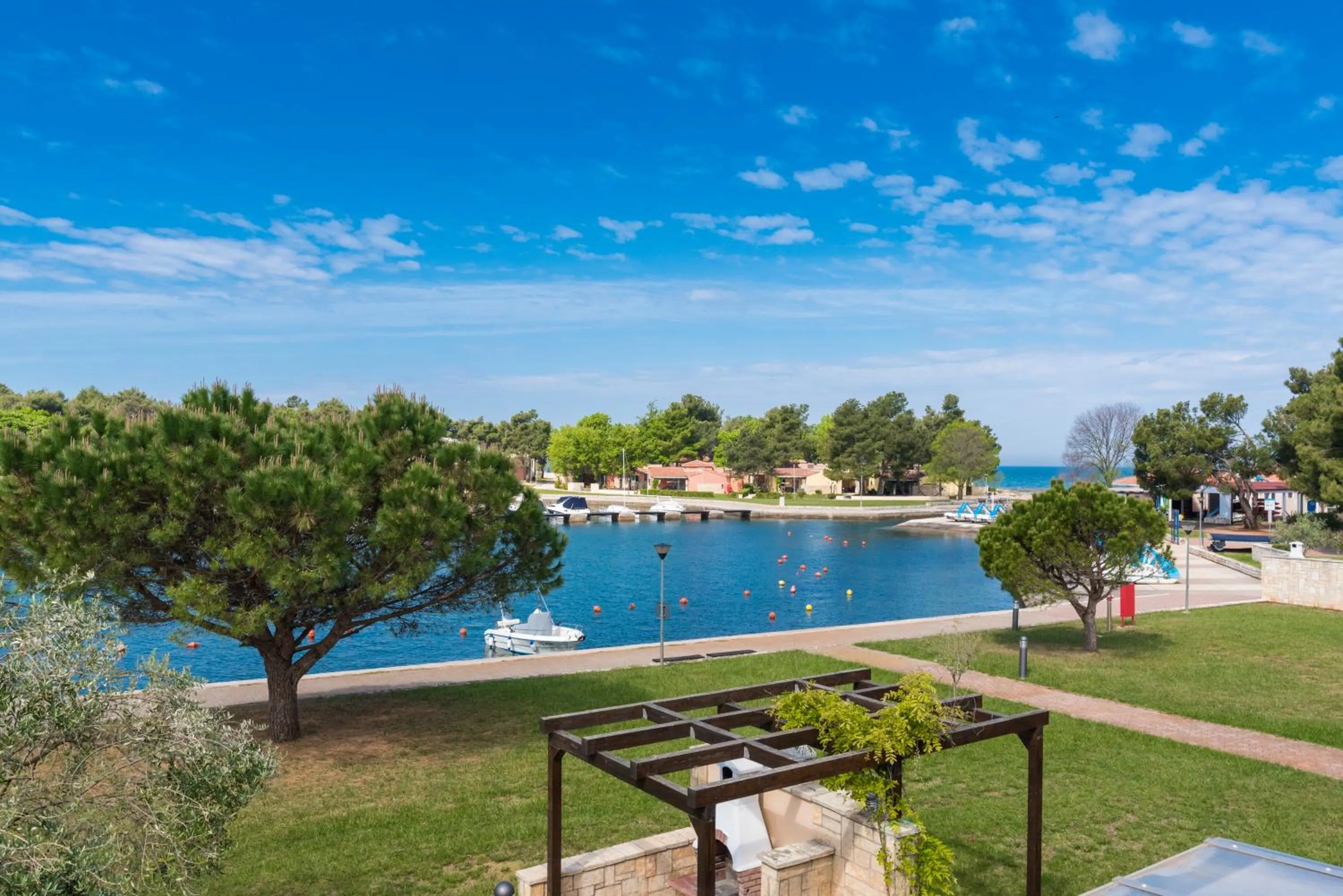 Sea view in Apartments Amfora Plava Laguna