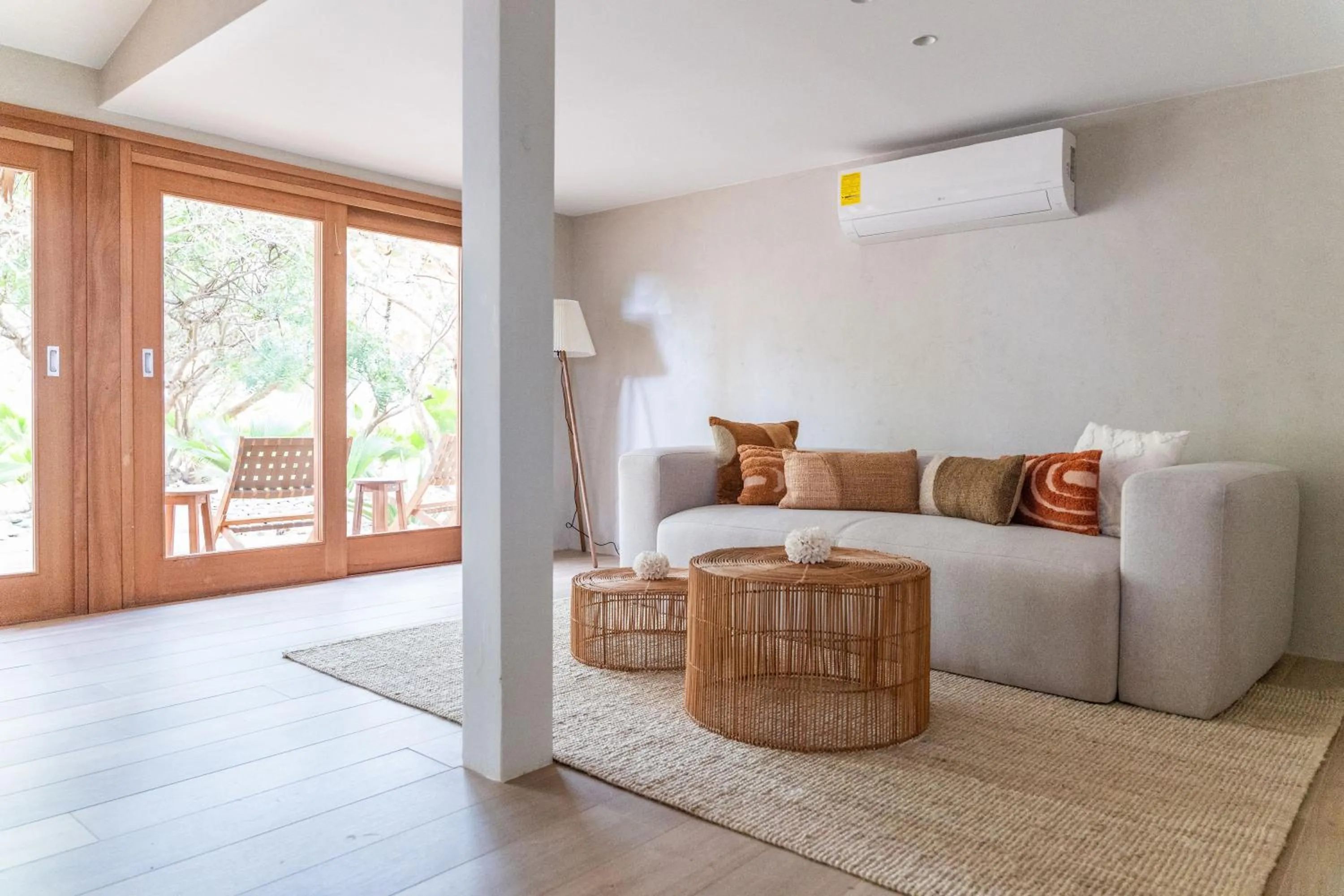 Living room in Sorobon Luxury Beach Resort