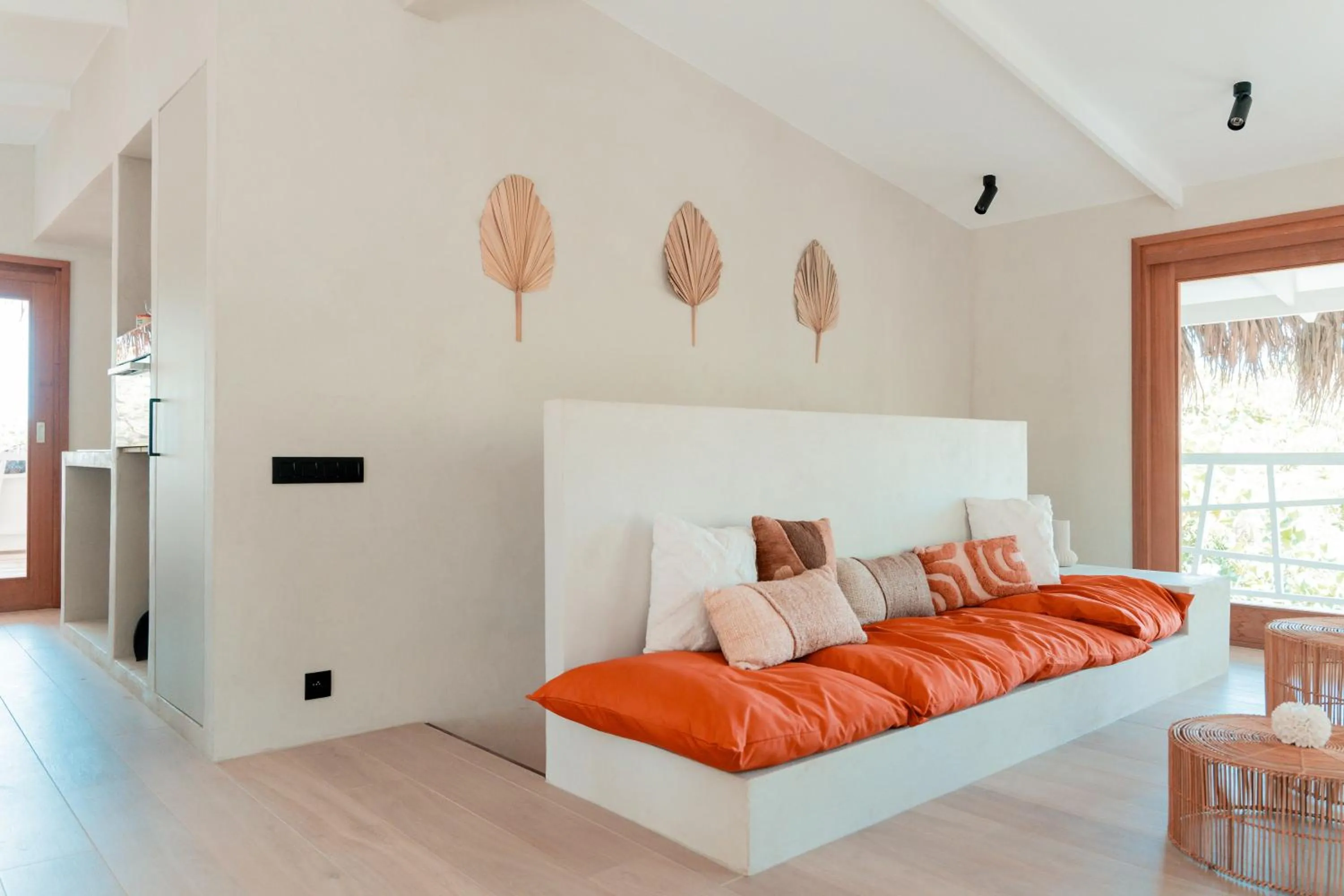 Living room in Sorobon Luxury Beach Resort