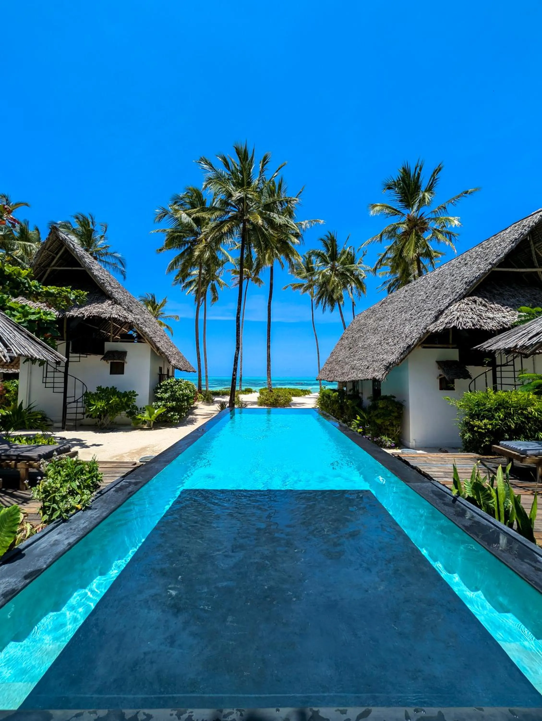 Swimming pool in Savera Beach Houses