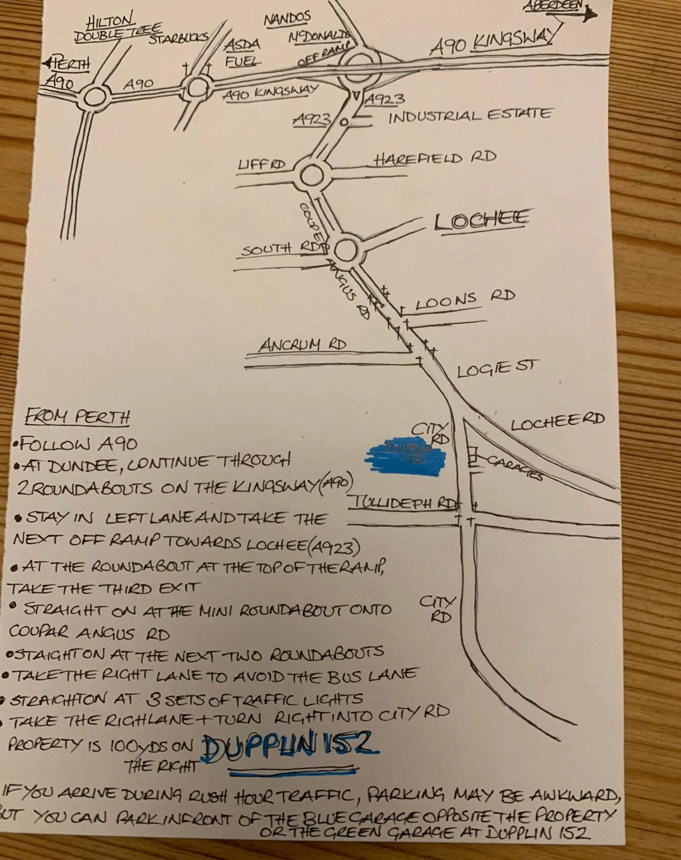 Property building in Dupplin152 bed and breakfast