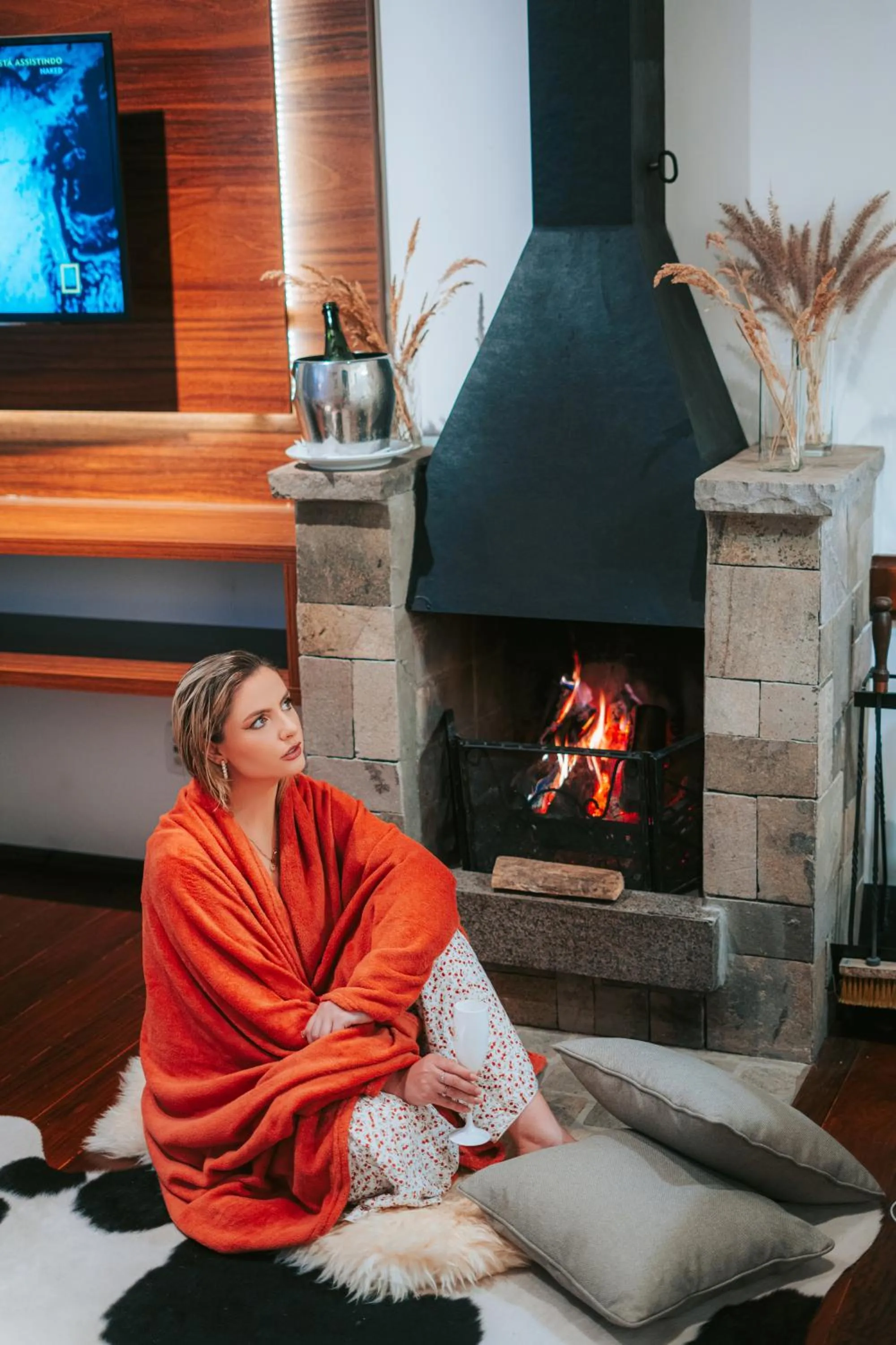 flat iron in Vila Suzana Parque Hotel