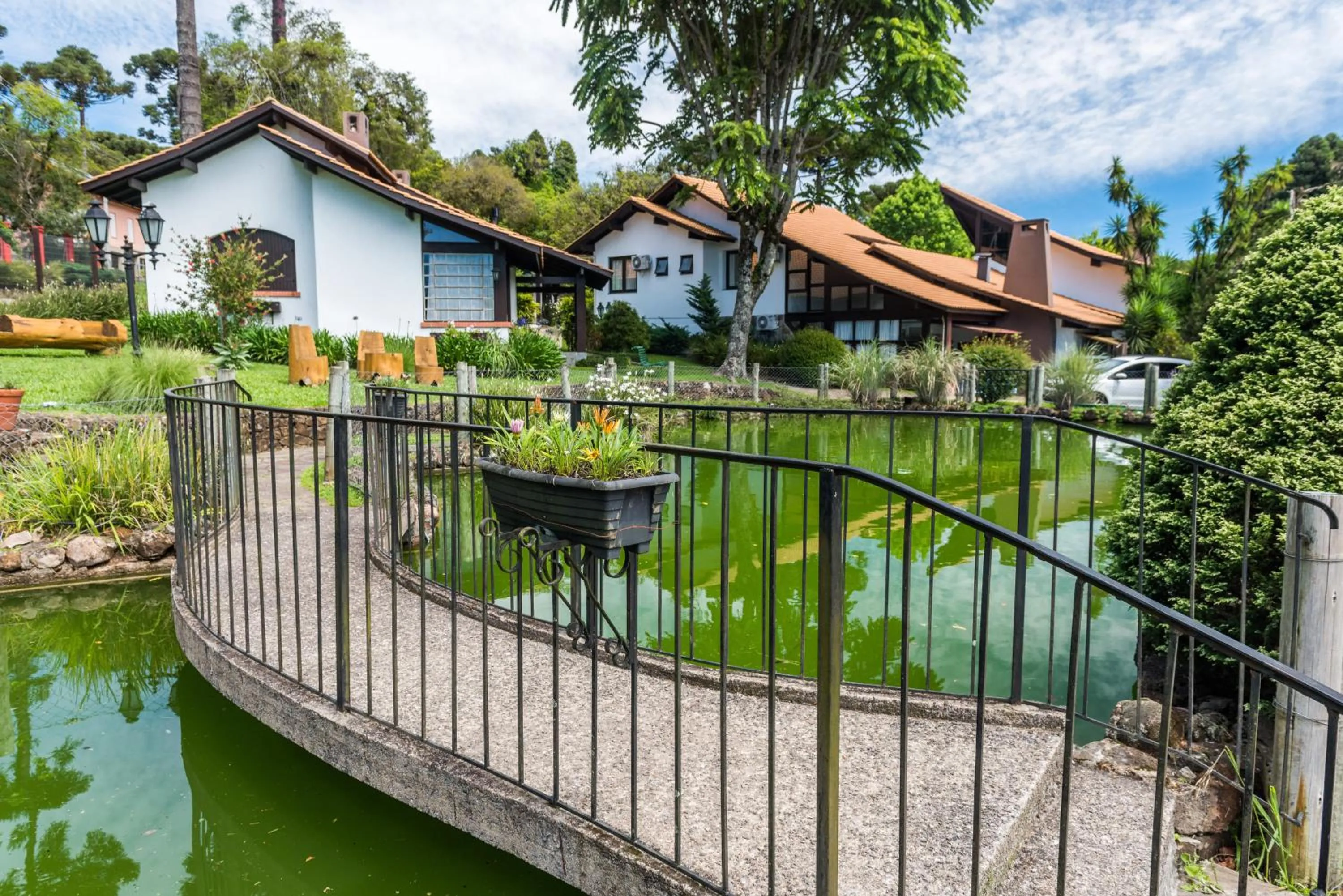 Garden in Vila Suzana Parque Hotel