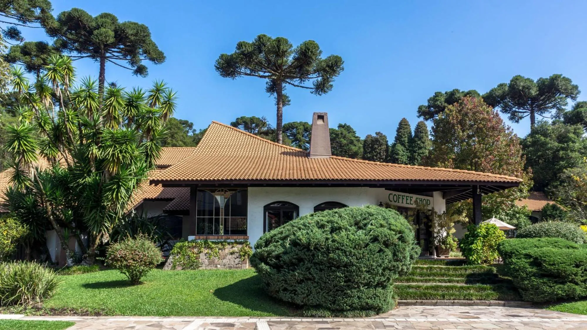 Garden in Vila Suzana Parque Hotel