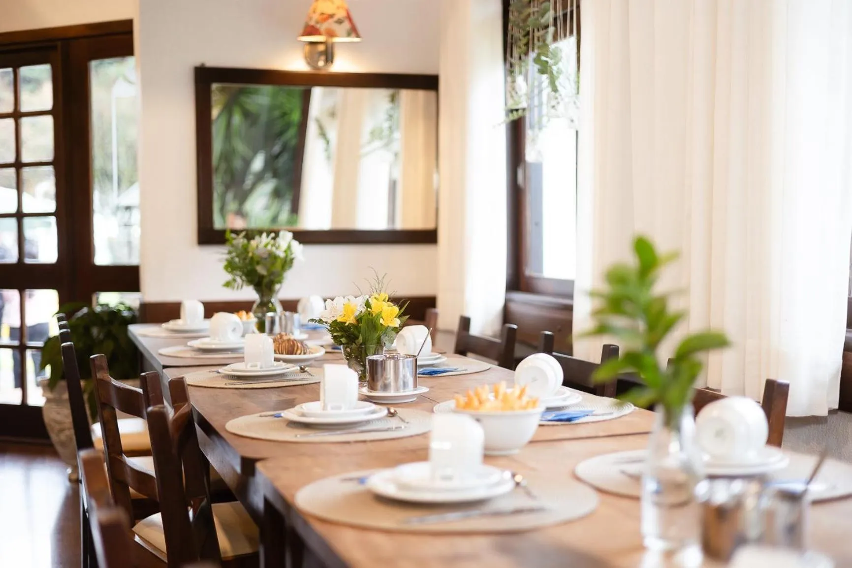 Breakfast in Vila Suzana Parque Hotel