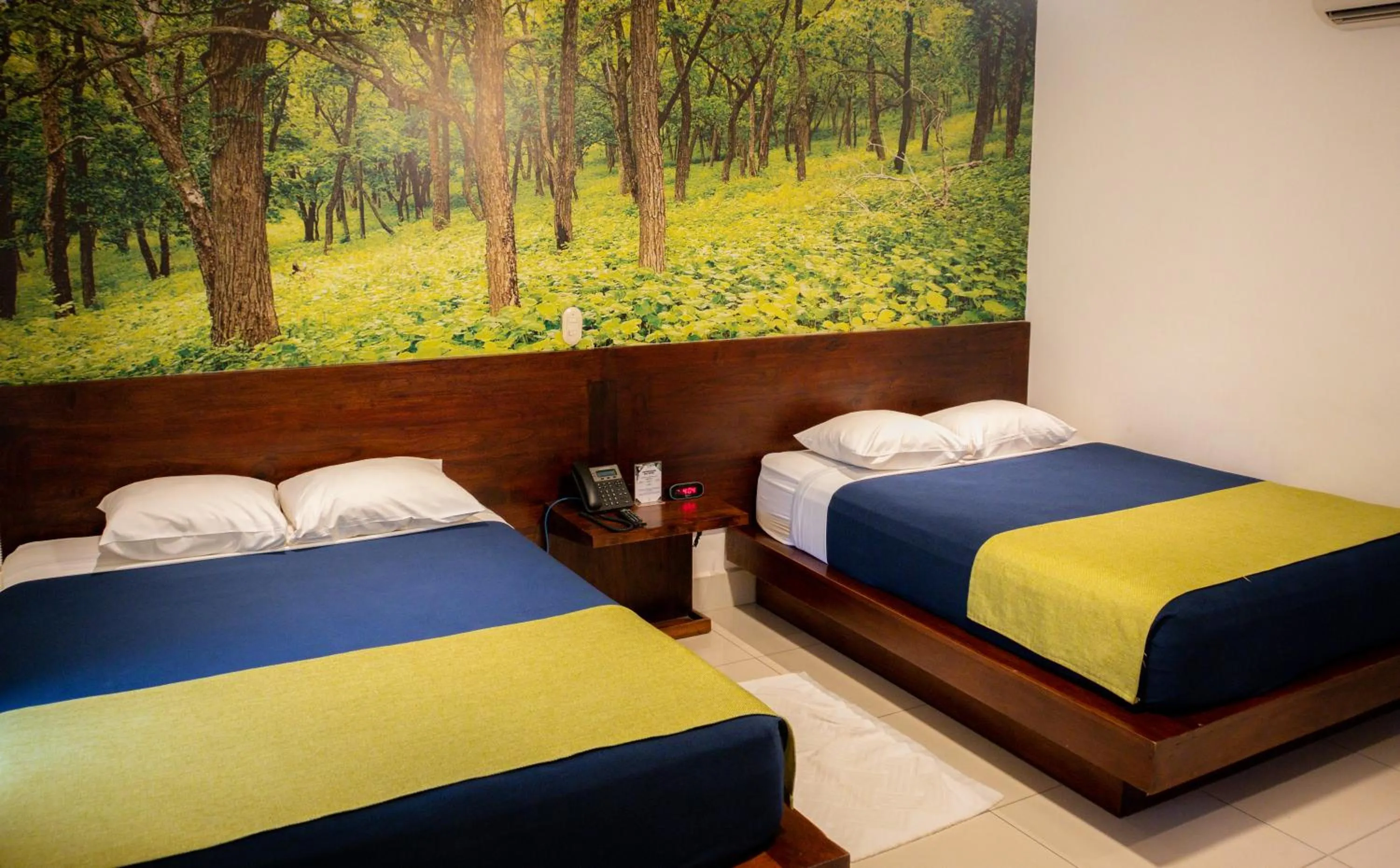 Bed in Hotel Agualcas