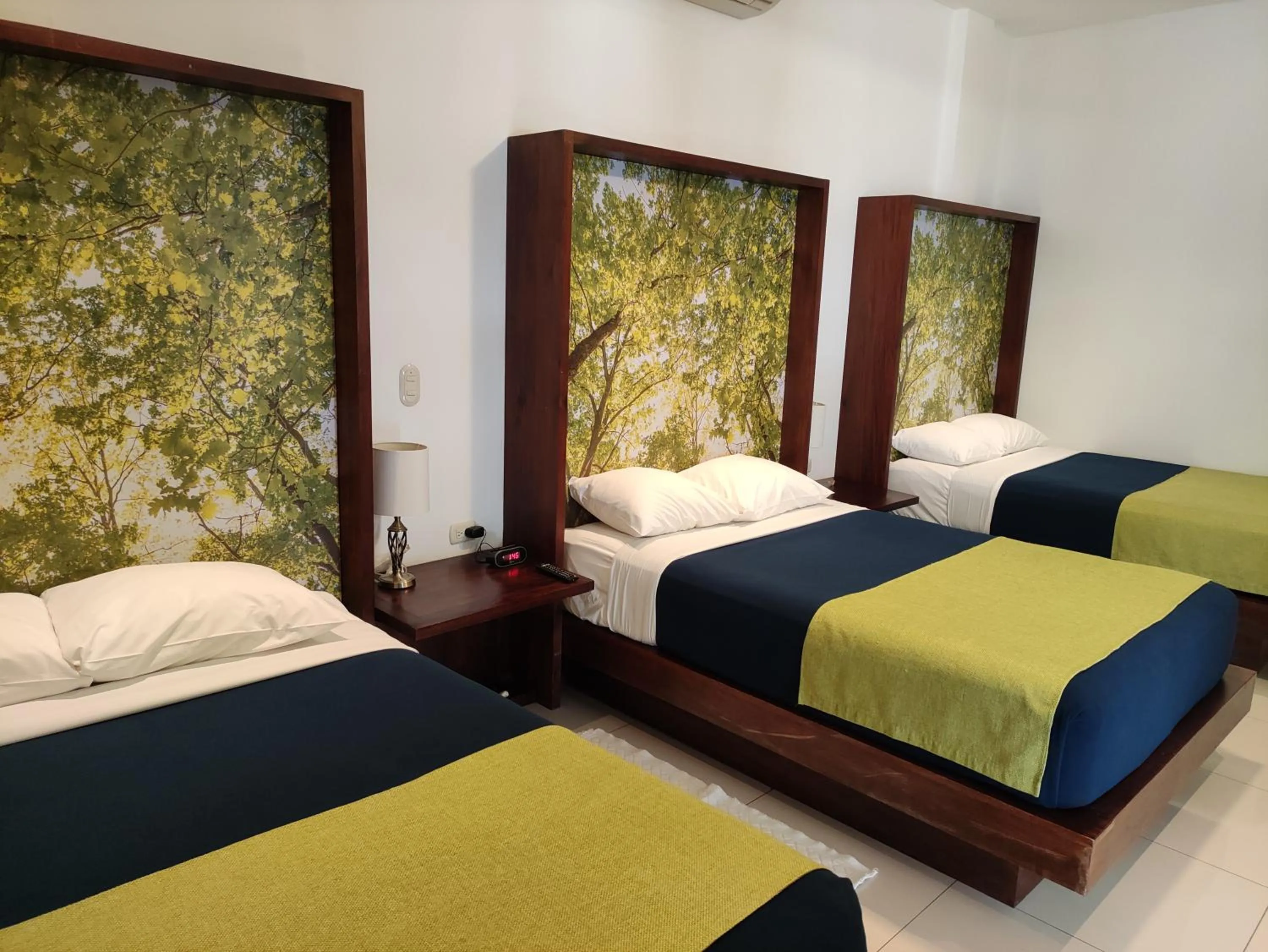 Bed in Hotel Agualcas