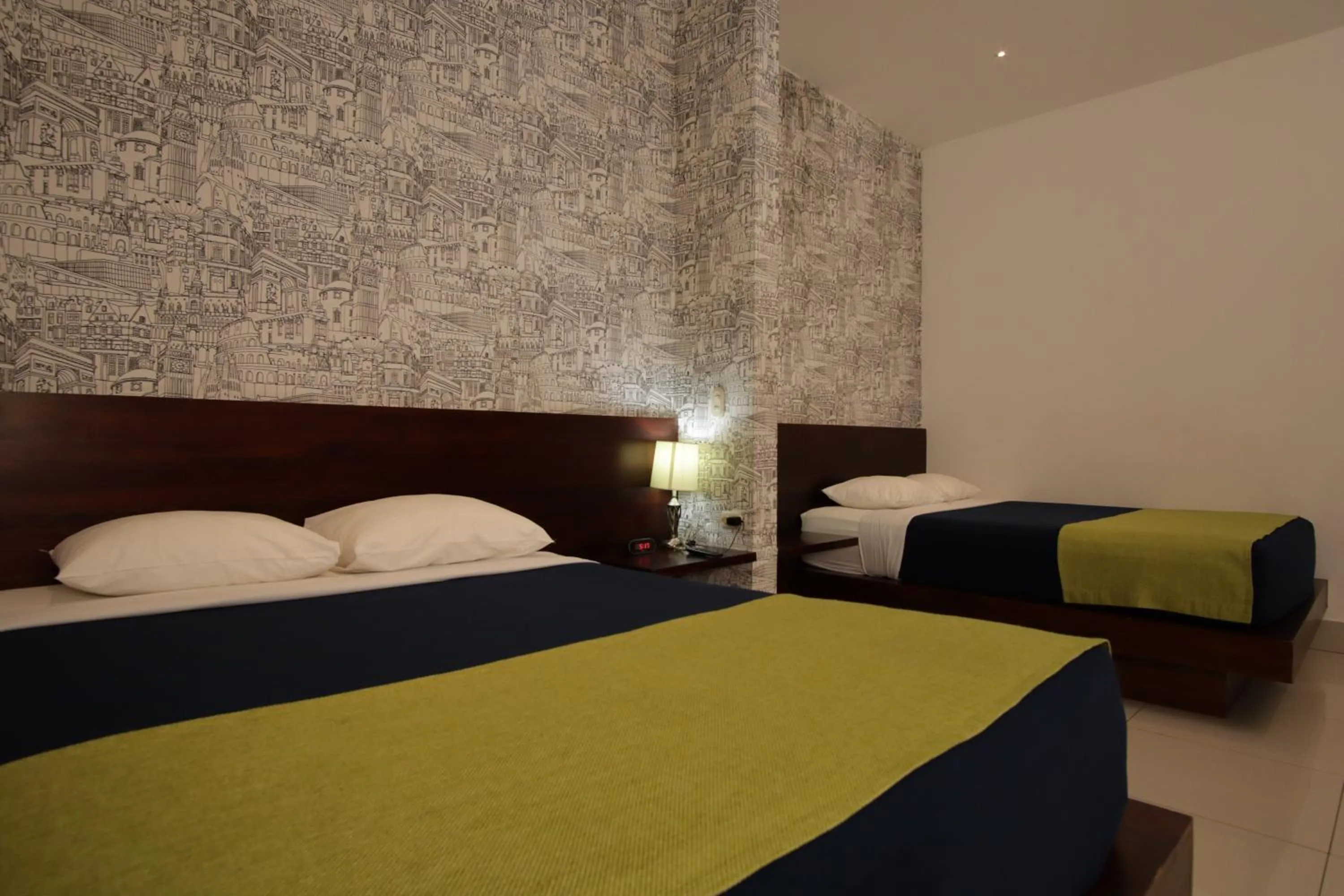 Bed in Hotel Agualcas